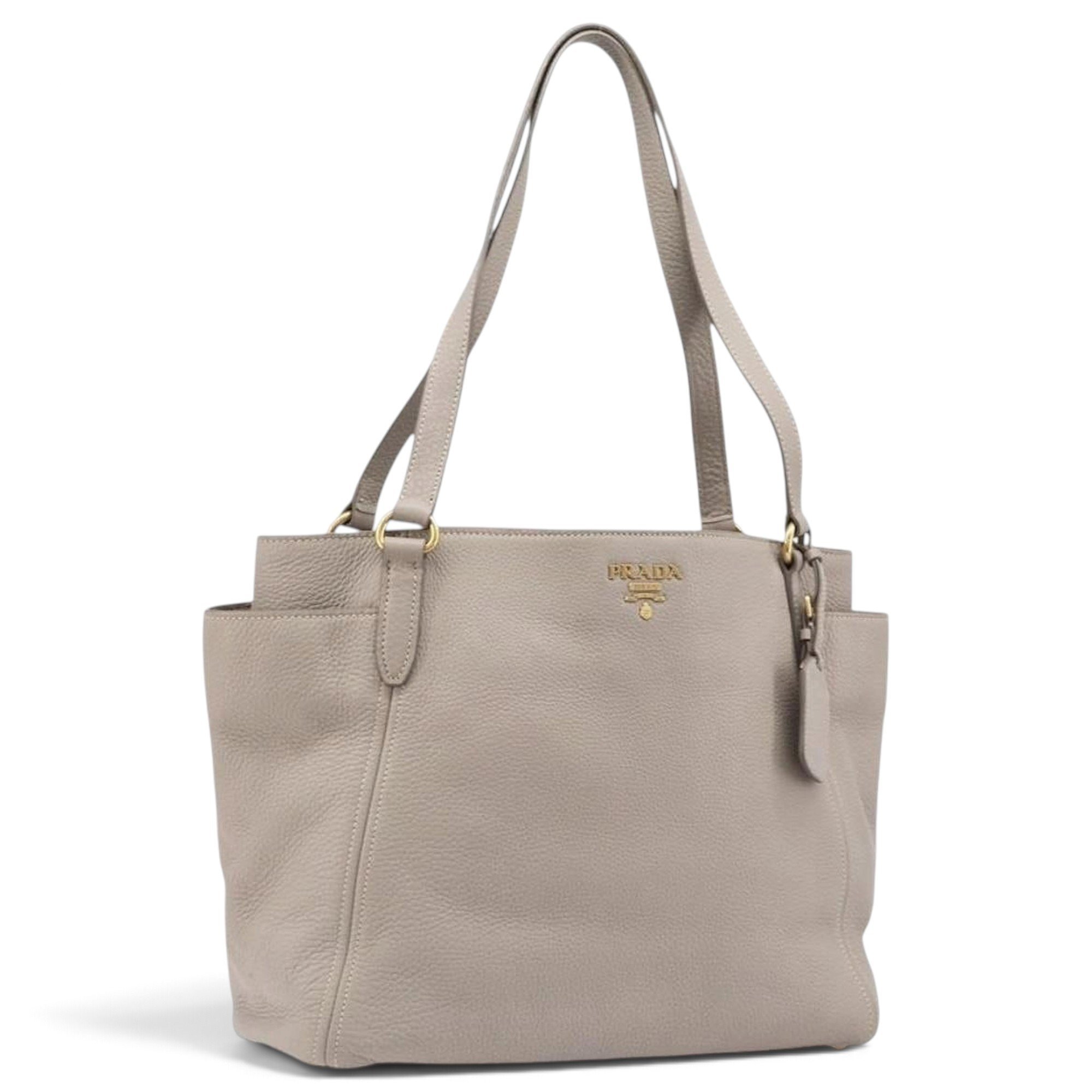 Leather tote