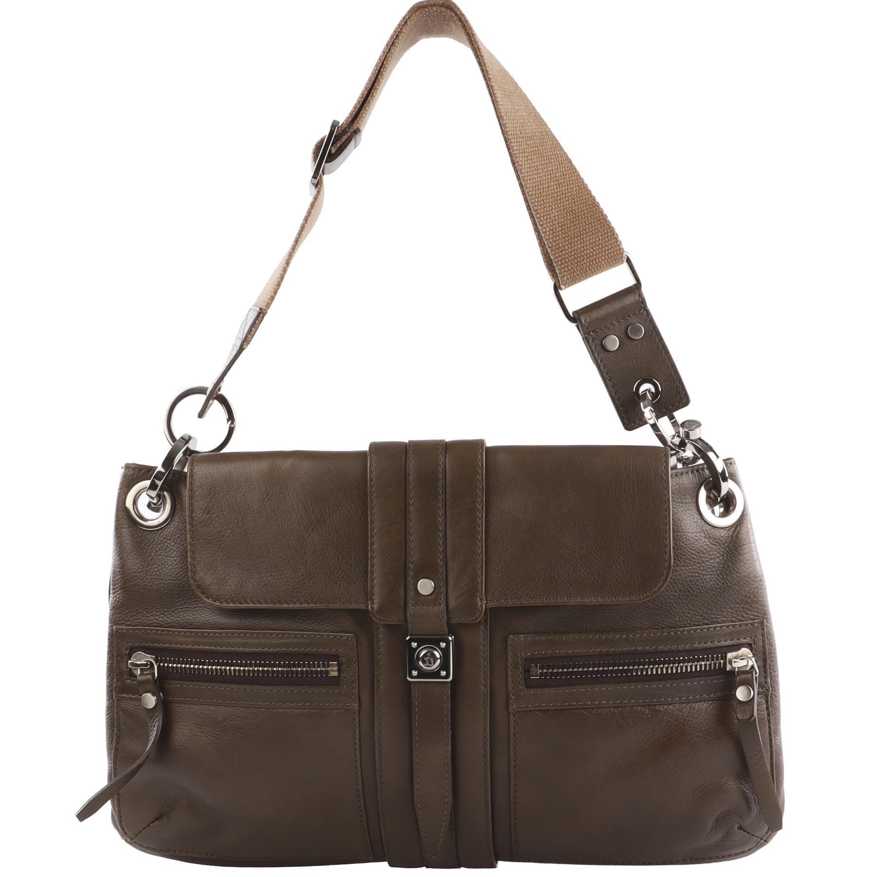 Leather handbag