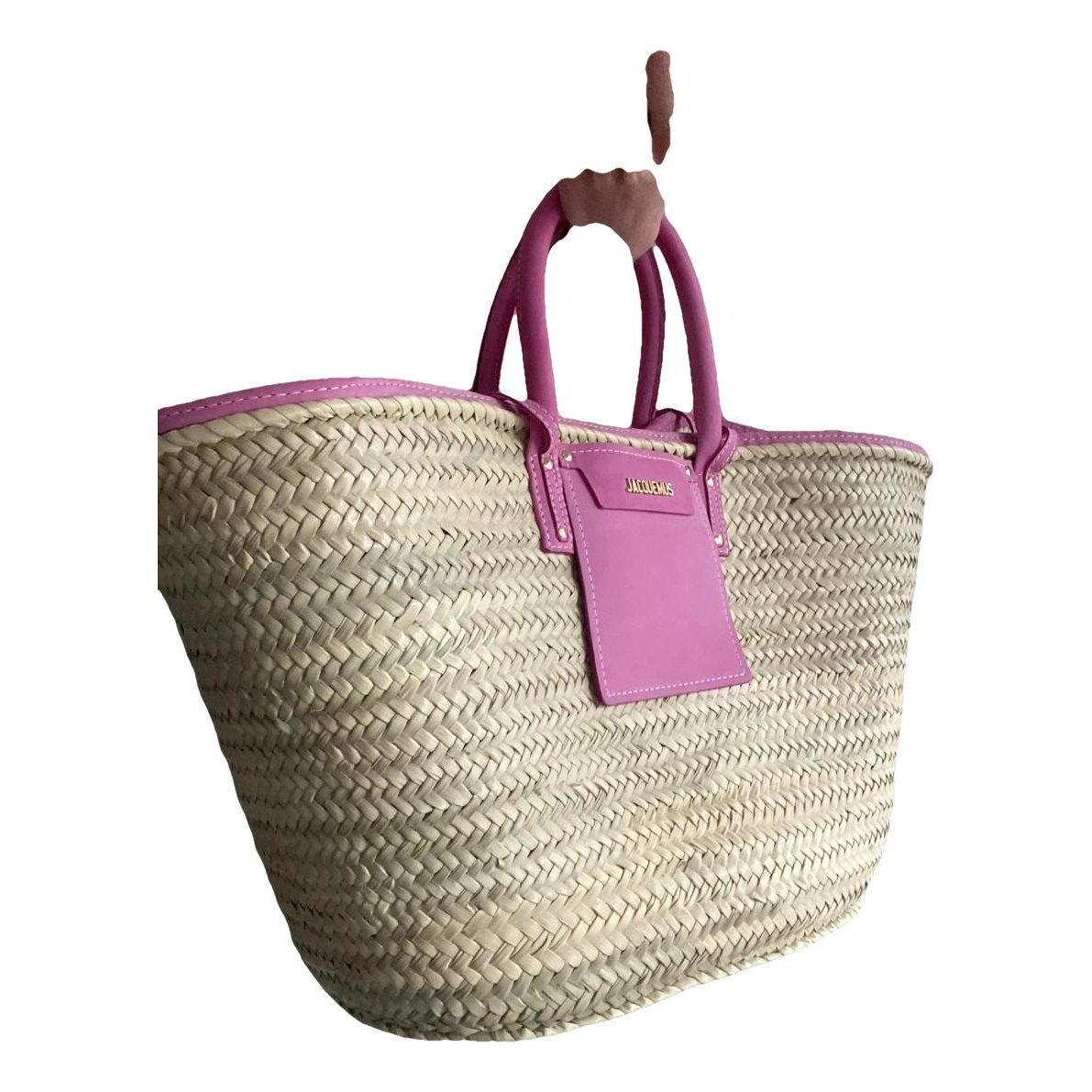 Le Grand Panier leather handbag