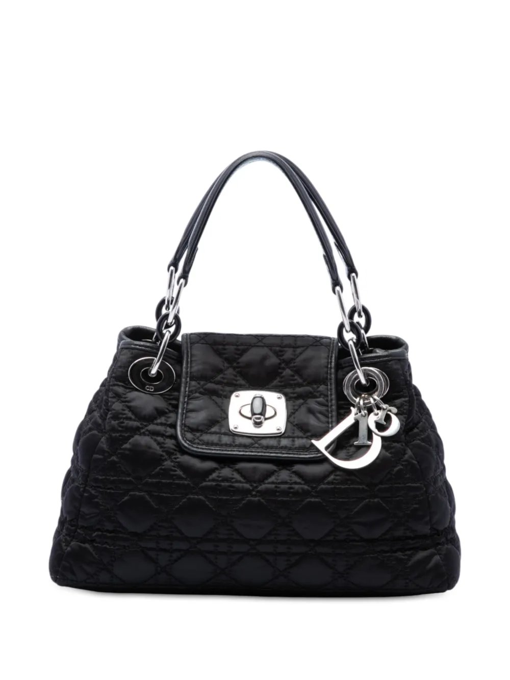 2009 Nylon Cannage Charming Lock handbag