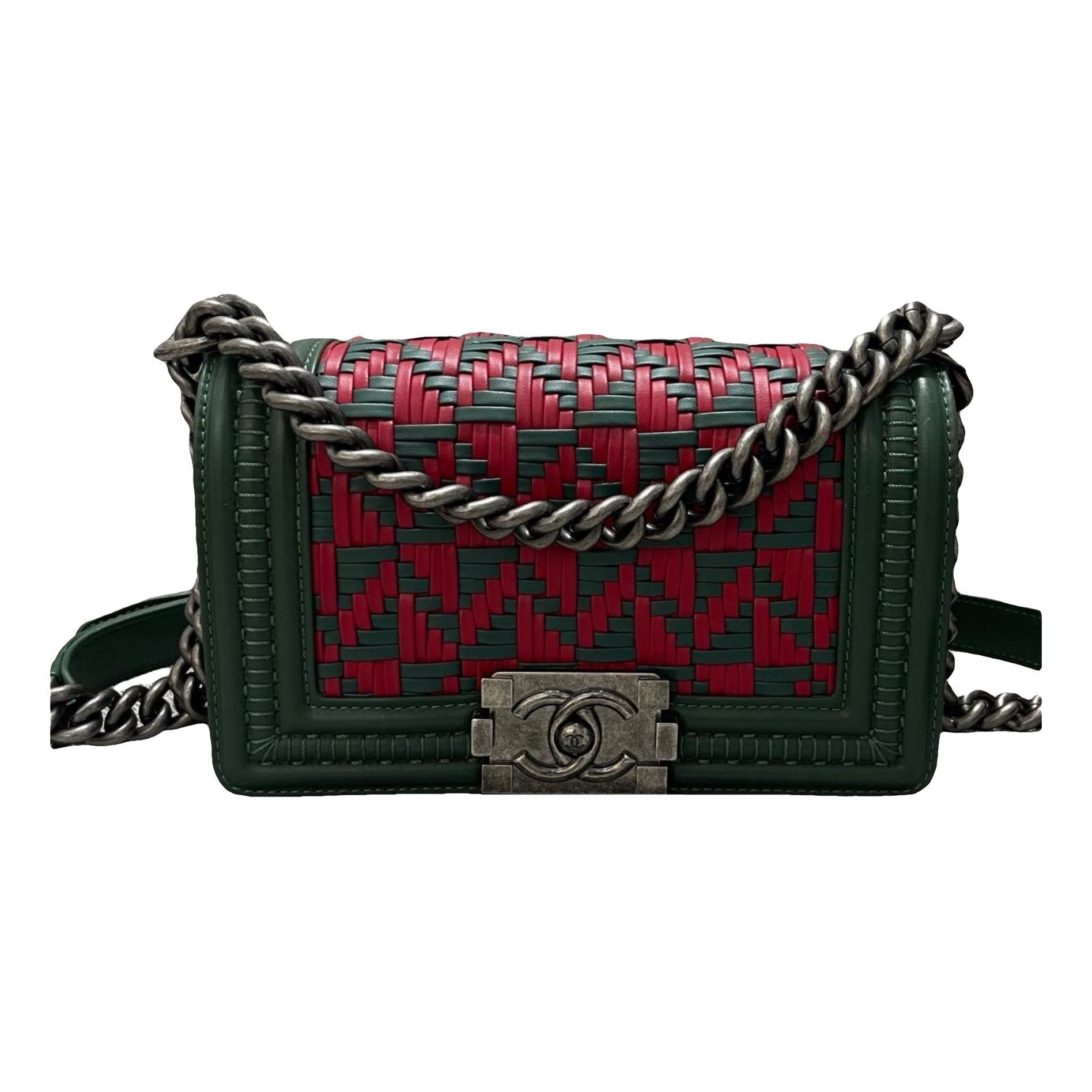 Boy leather bag