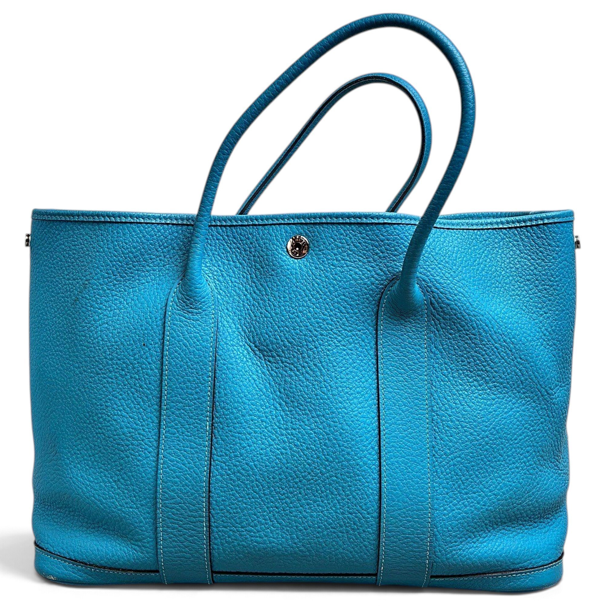 Garden Party leather handbag