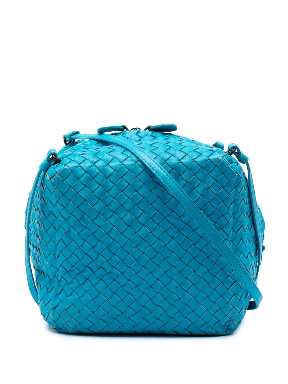 2012-2026 Nappa Intrecciato Cube crossbody bag