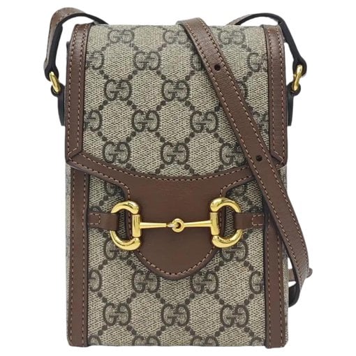 Handle Horsebit 1955 leather handbag
