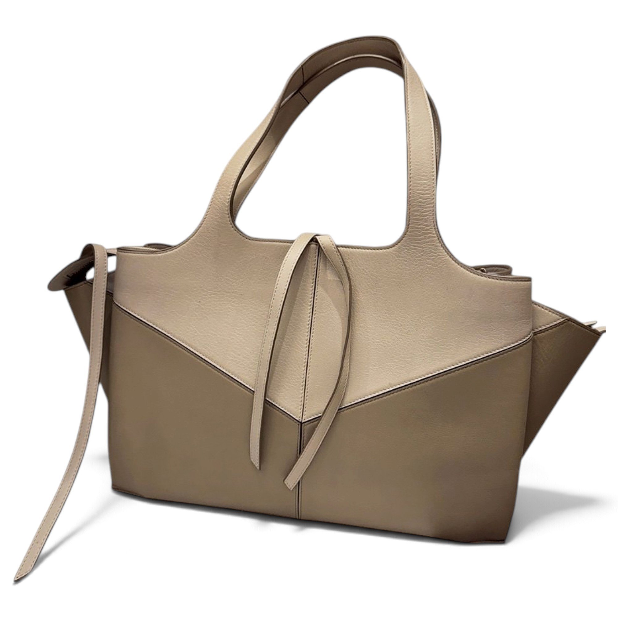 Celine Tri-Fold leather tote