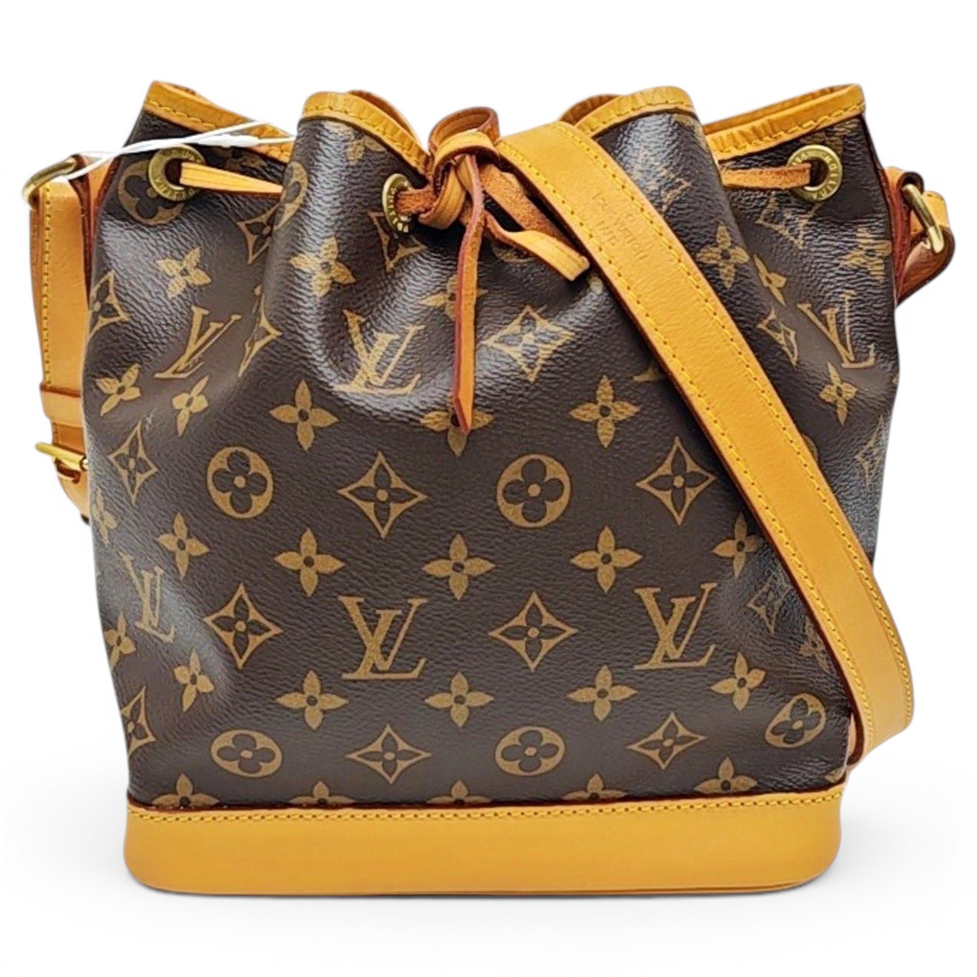 Nano Noé leather handbag