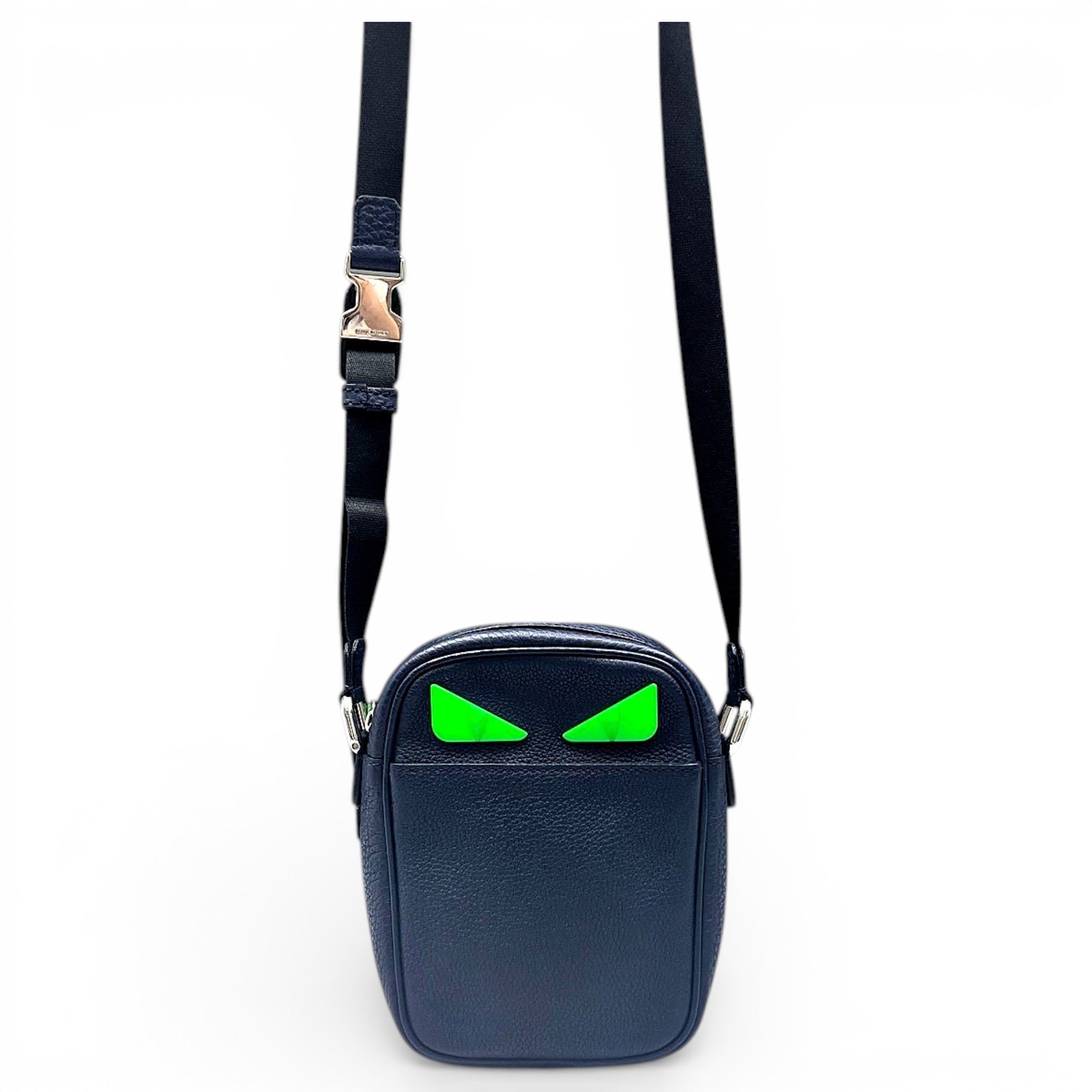 Camera case leather crossbody bag