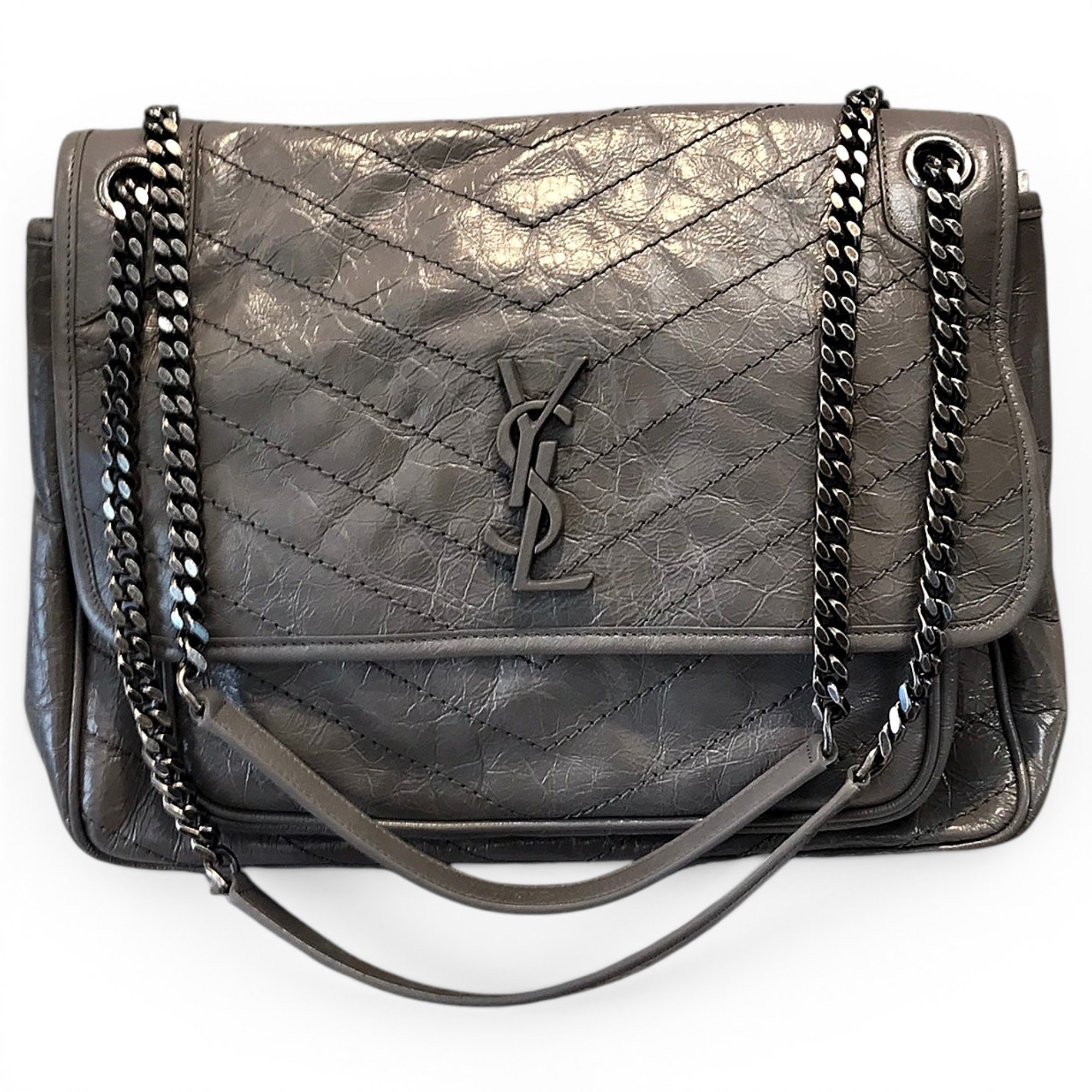 Niki leather crossbody bag
