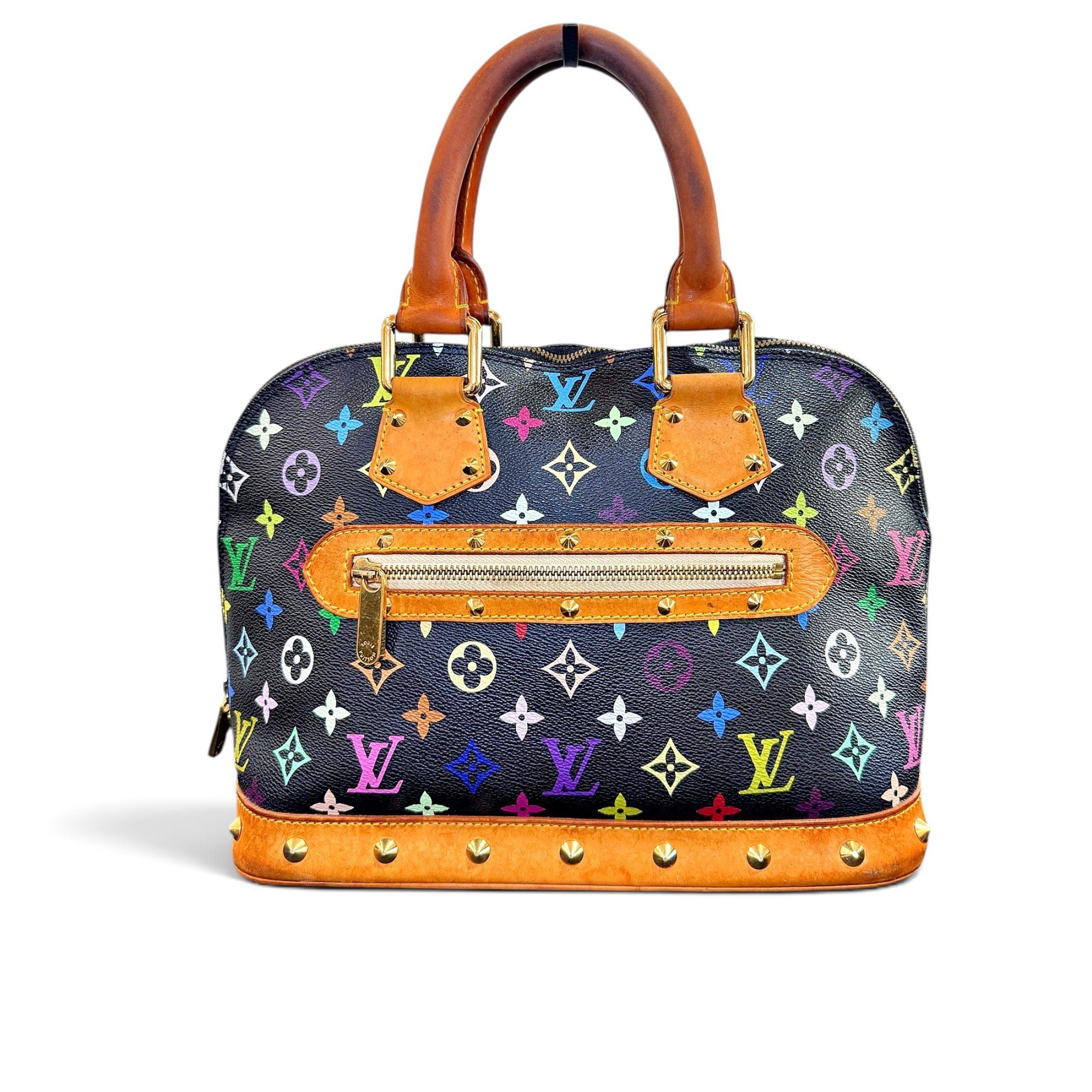 Alma leather handbag