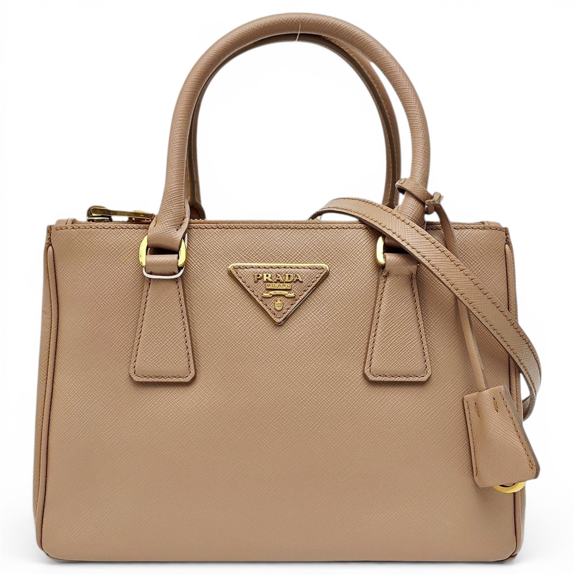 Galleria leather handbag