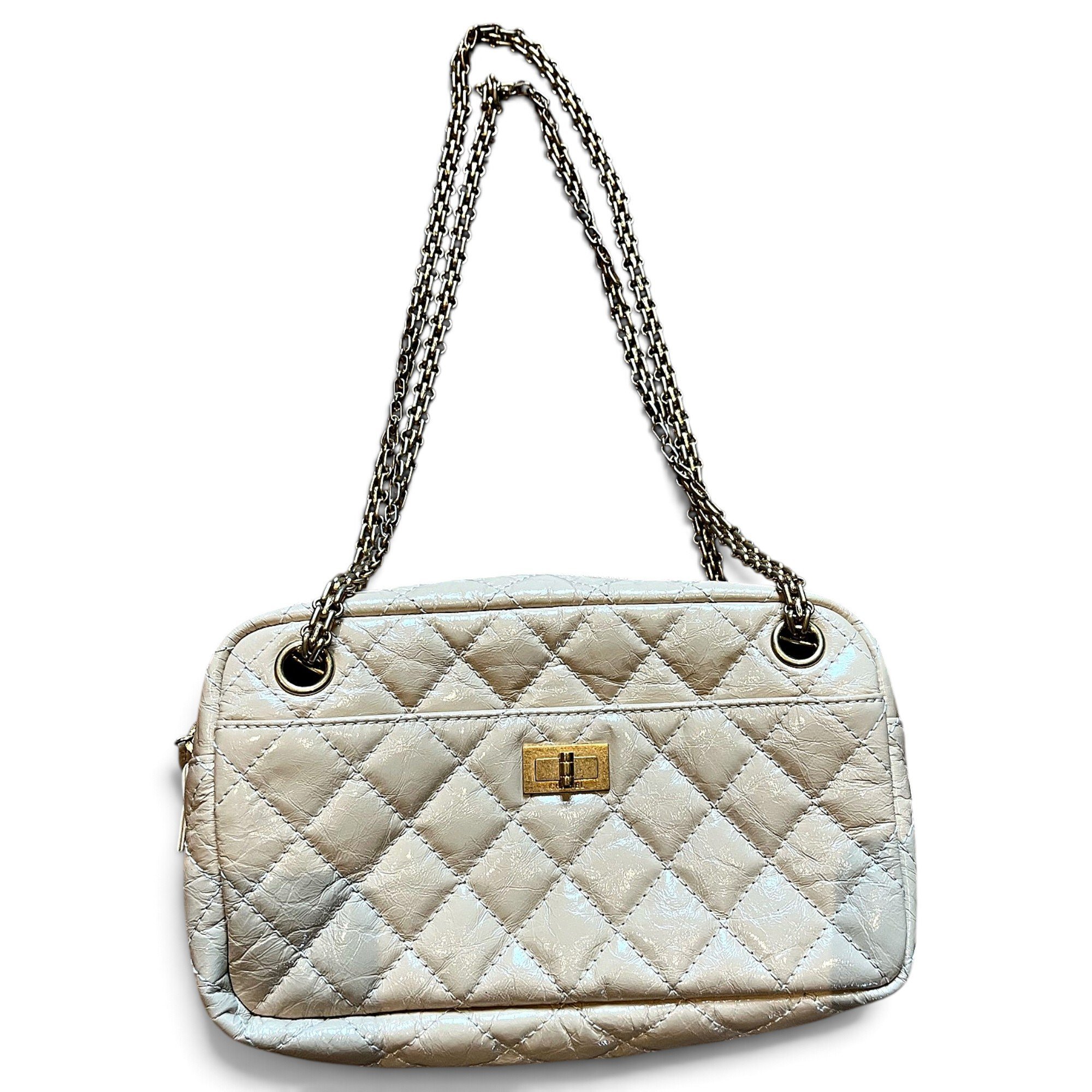 Patent leather bag