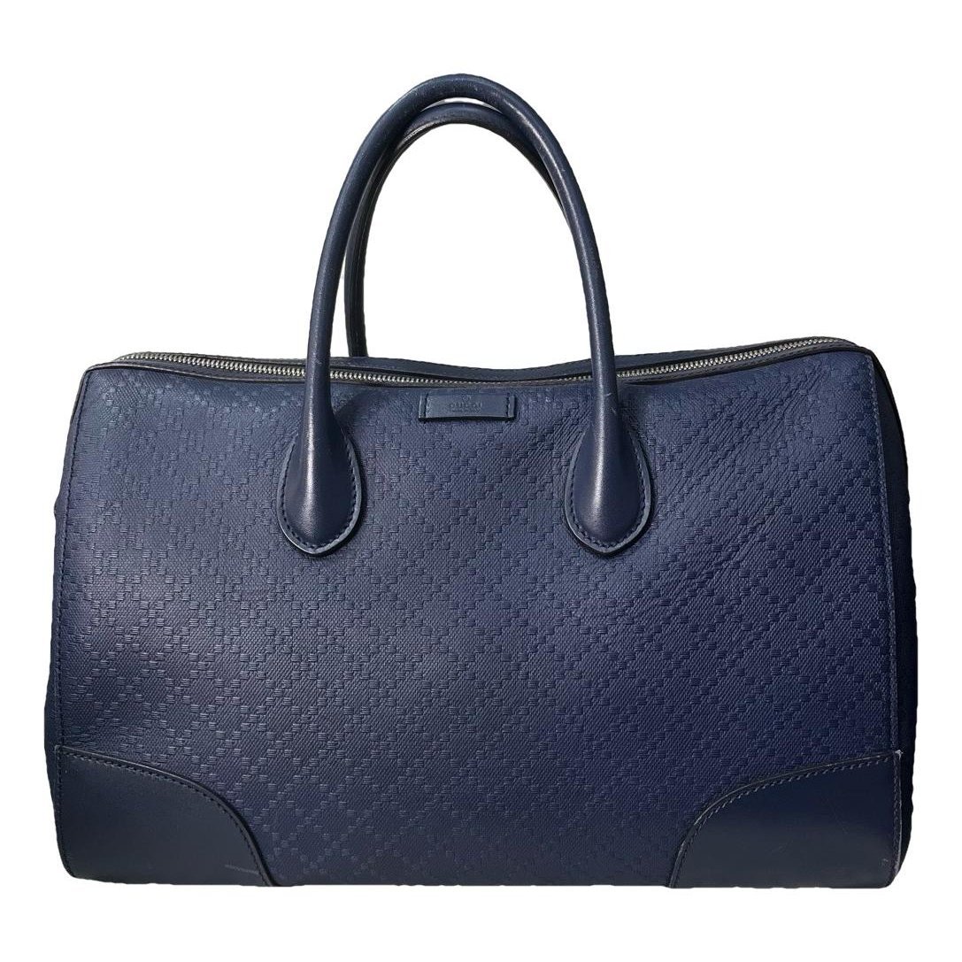 Boston leather handbag