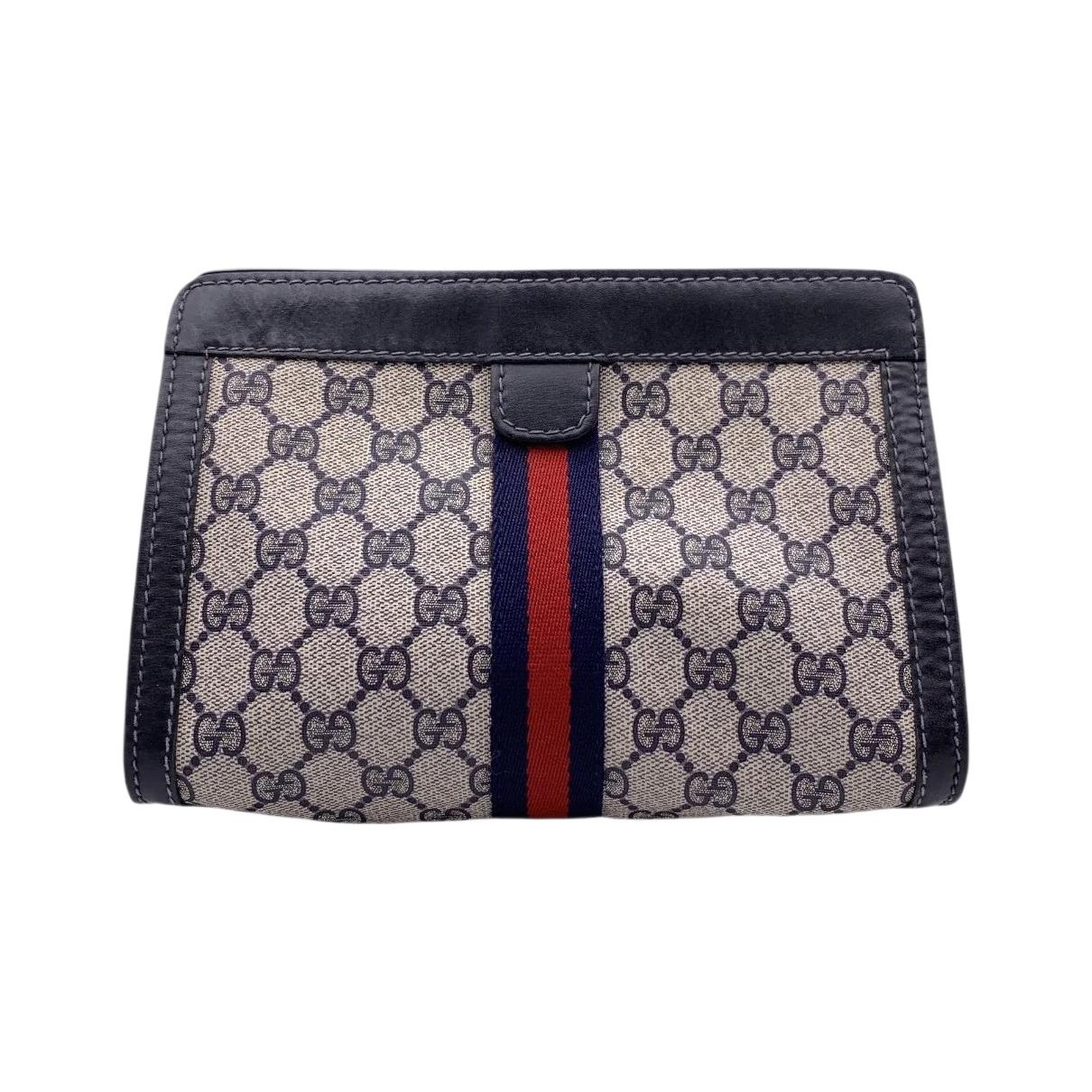 Ophidia cloth clutch bag