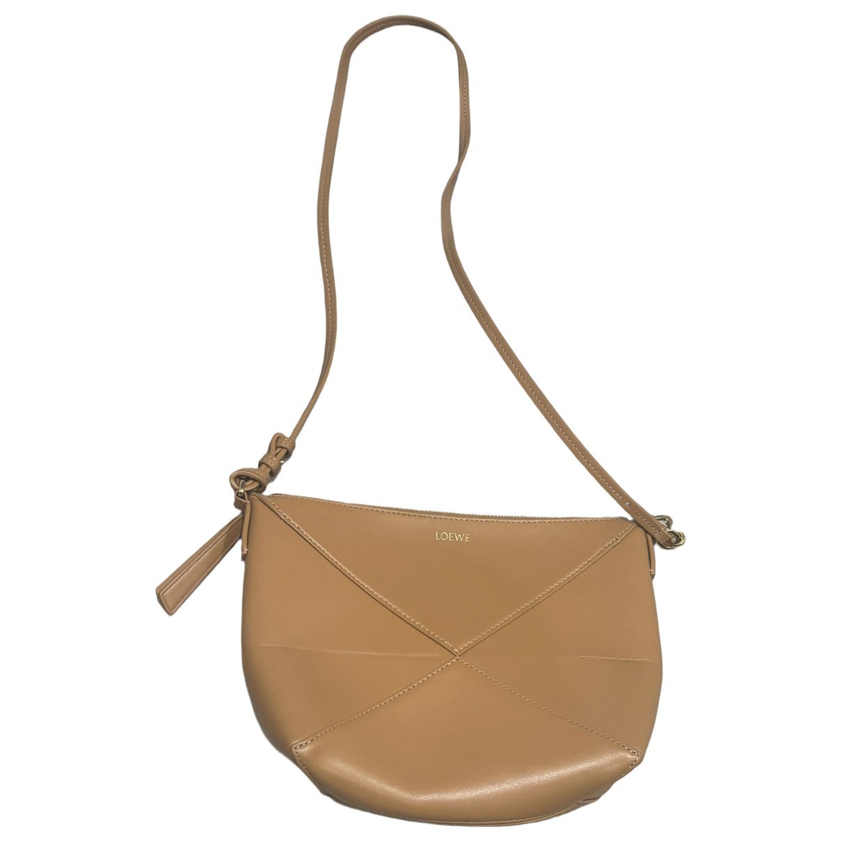 Puzzle Fold leather handbag