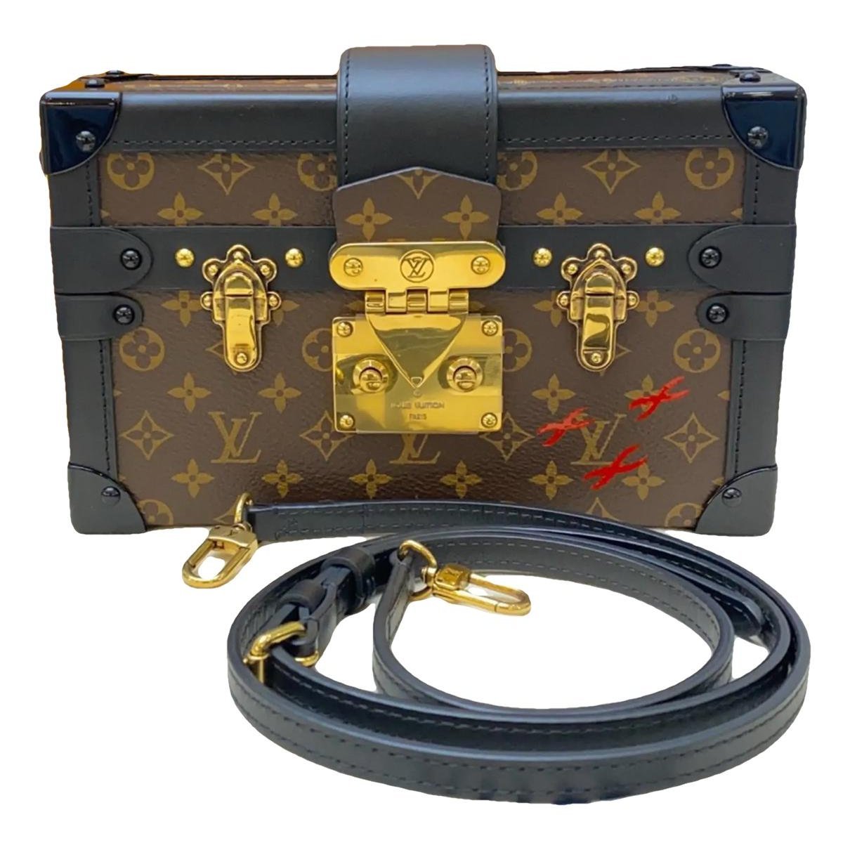 Petite Malle vinyl handbag