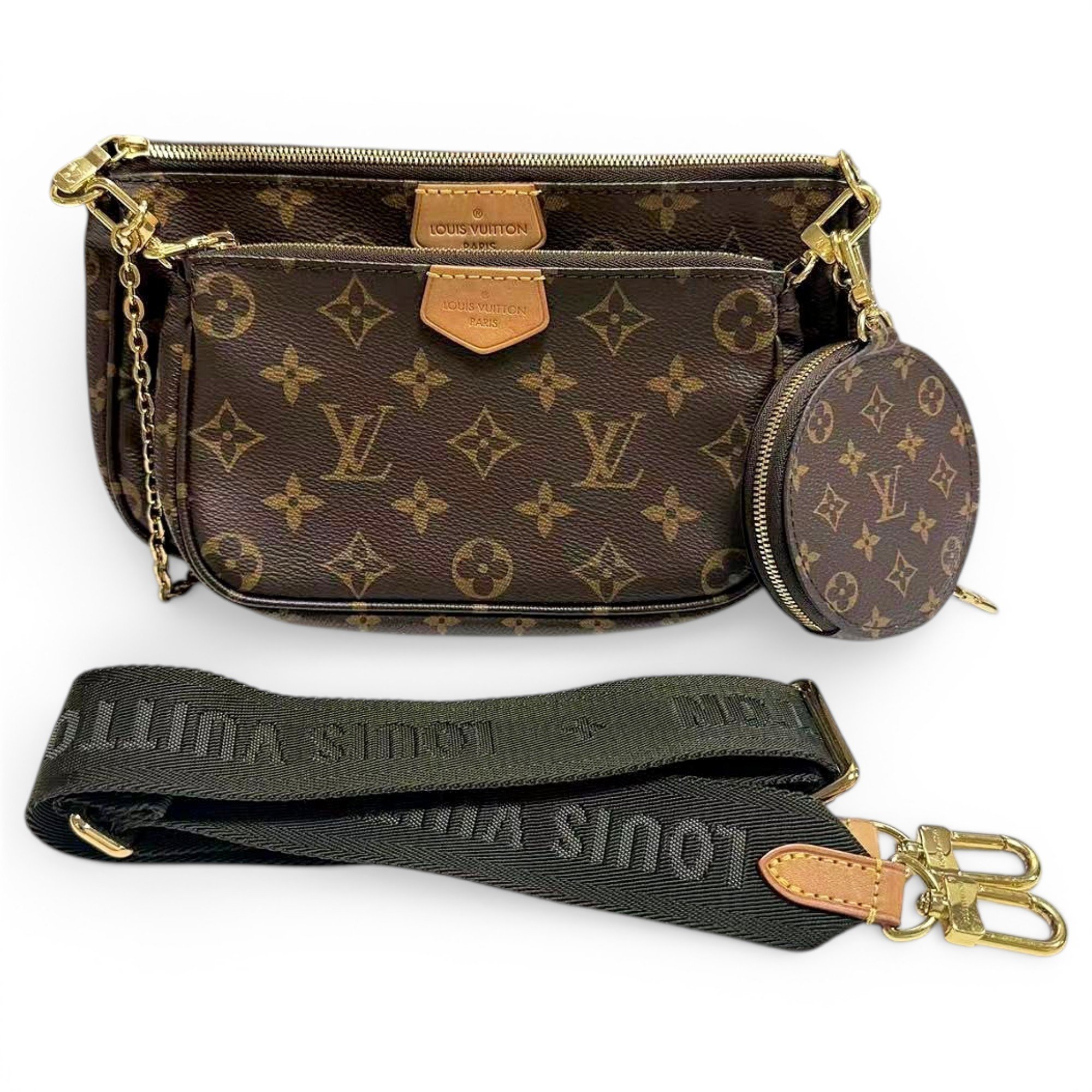 Multi Pochette Accessoires leather crossbody bag