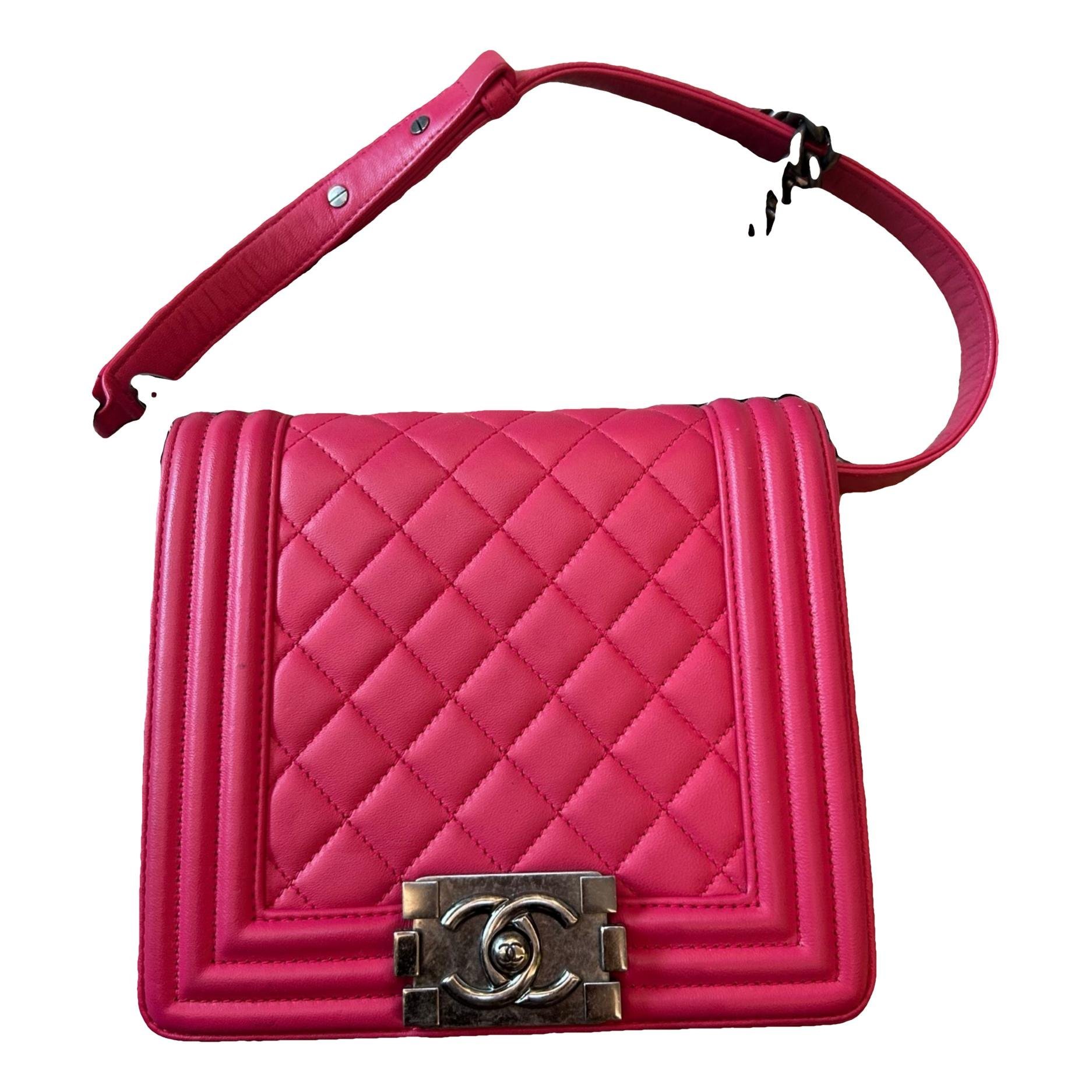 Boy leather crossbody bag