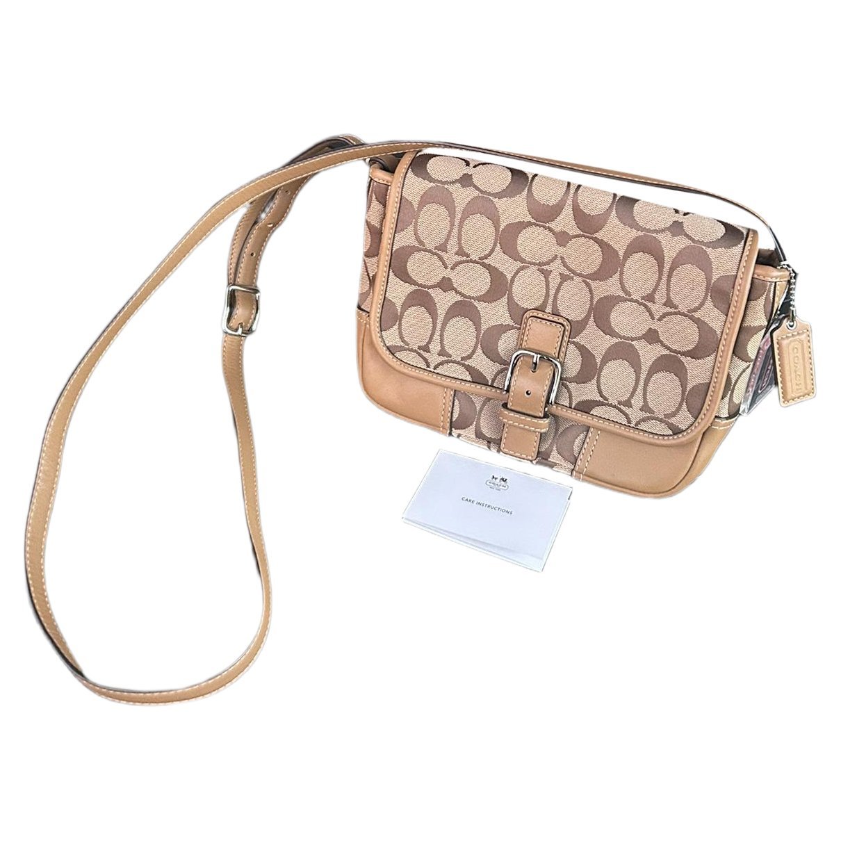 Signature Sufflette cloth crossbody bag