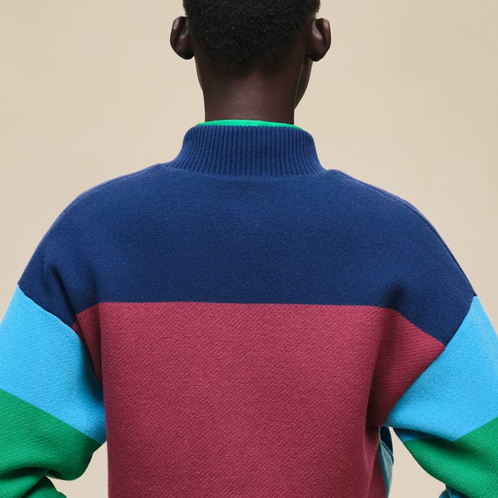 Vert Jungle "Grand Manege" Quilted Jacket