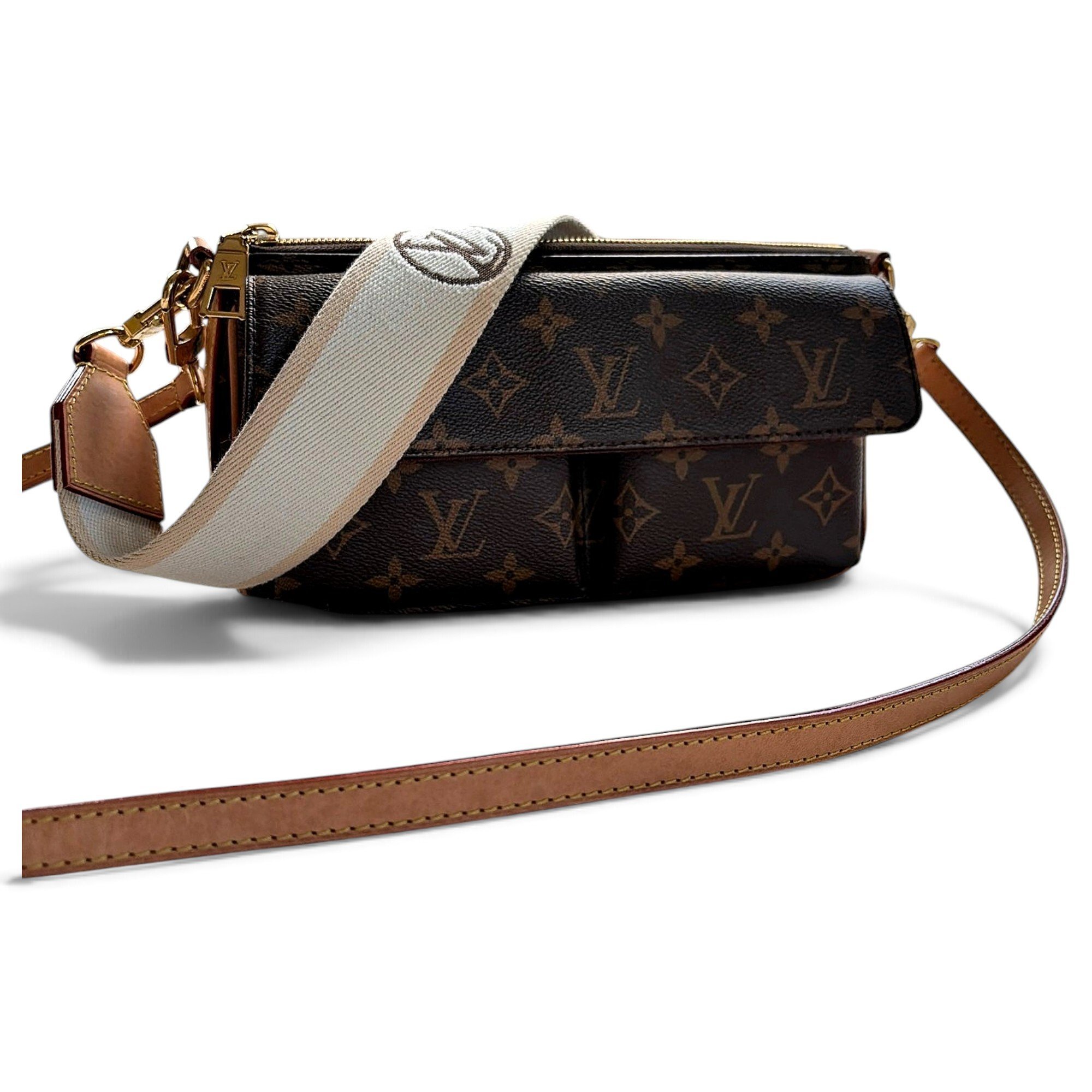 Viva Cité cloth crossbody bag