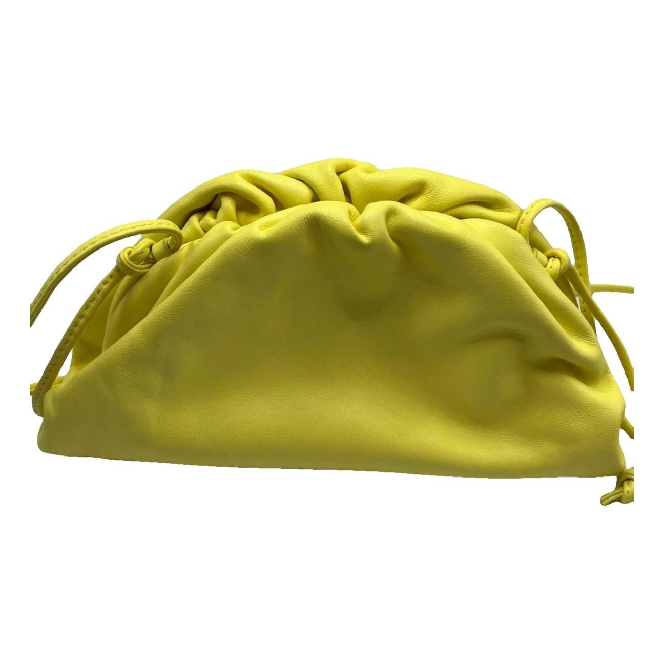 Pouch leather crossbody bag