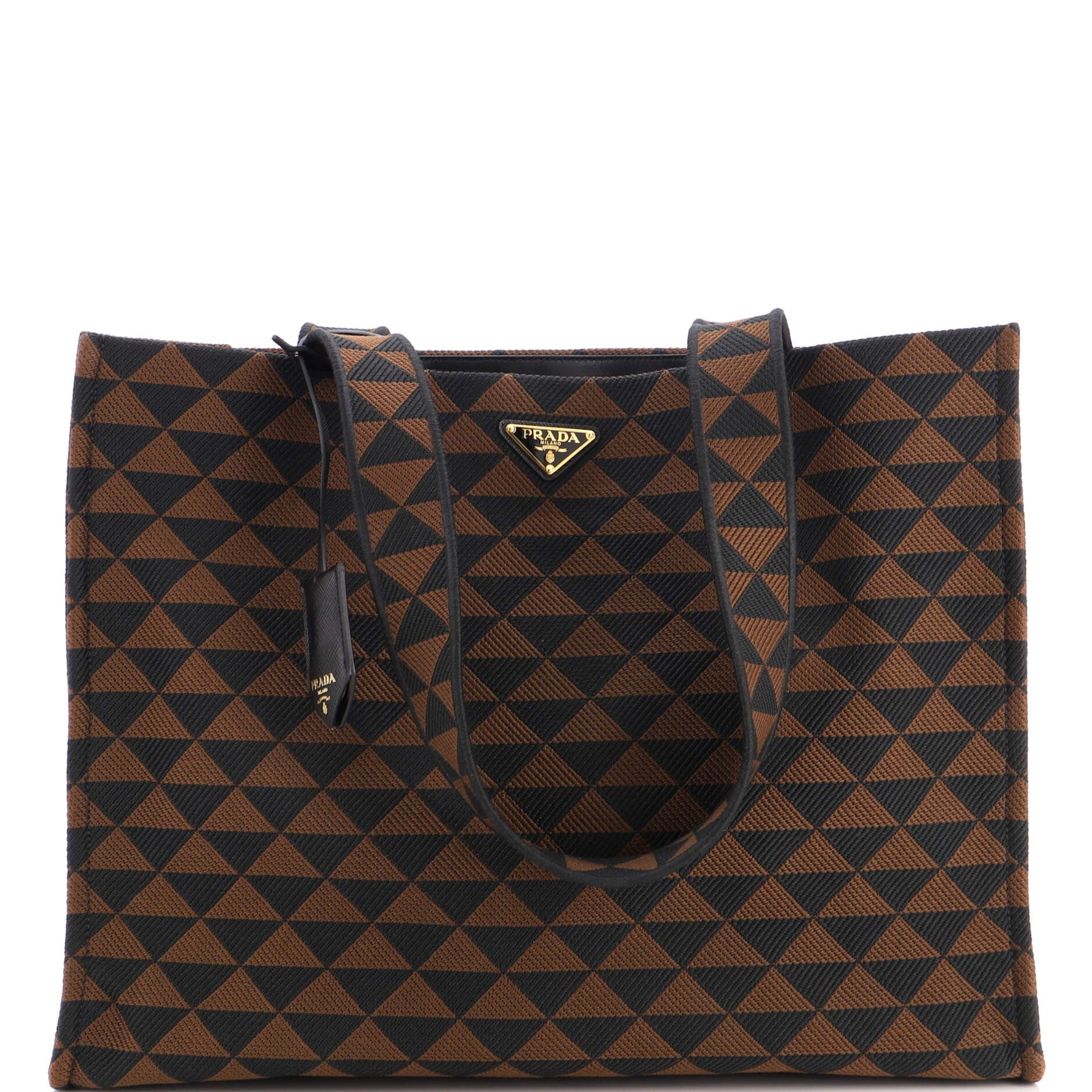 Symbole Shopper Tote Jacquard Horizontal