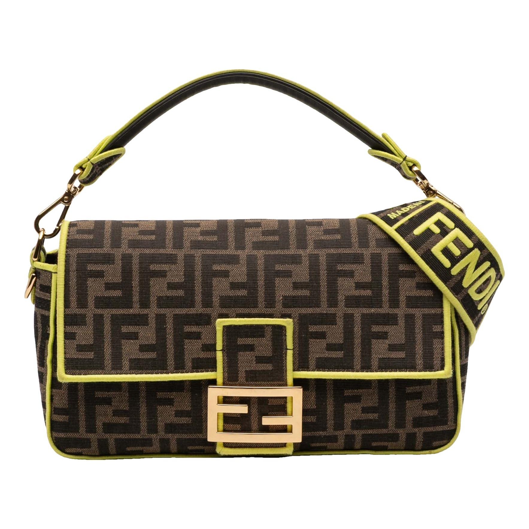 Fendi Baguette cloth satchel