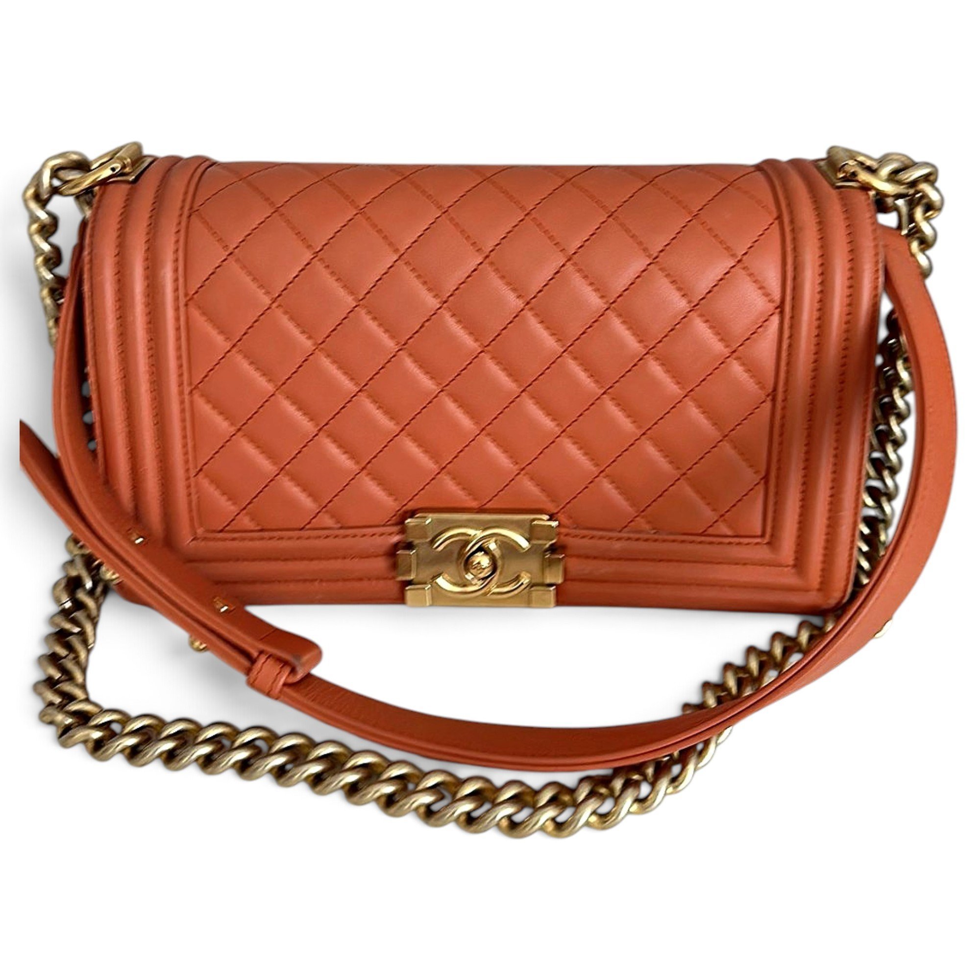 Boy leather handbag