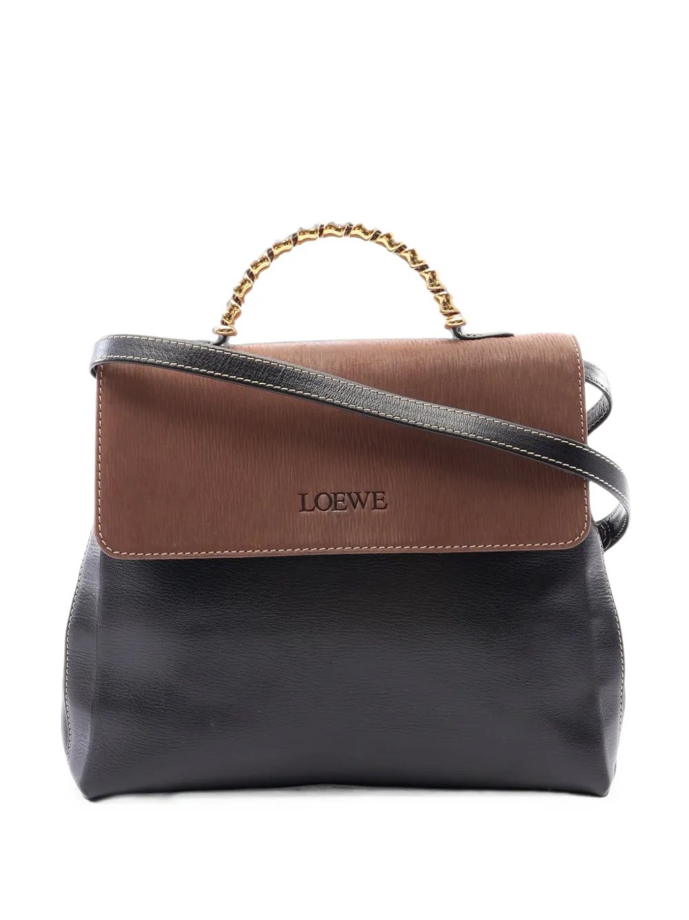 2000s Velasquez twist tote bag