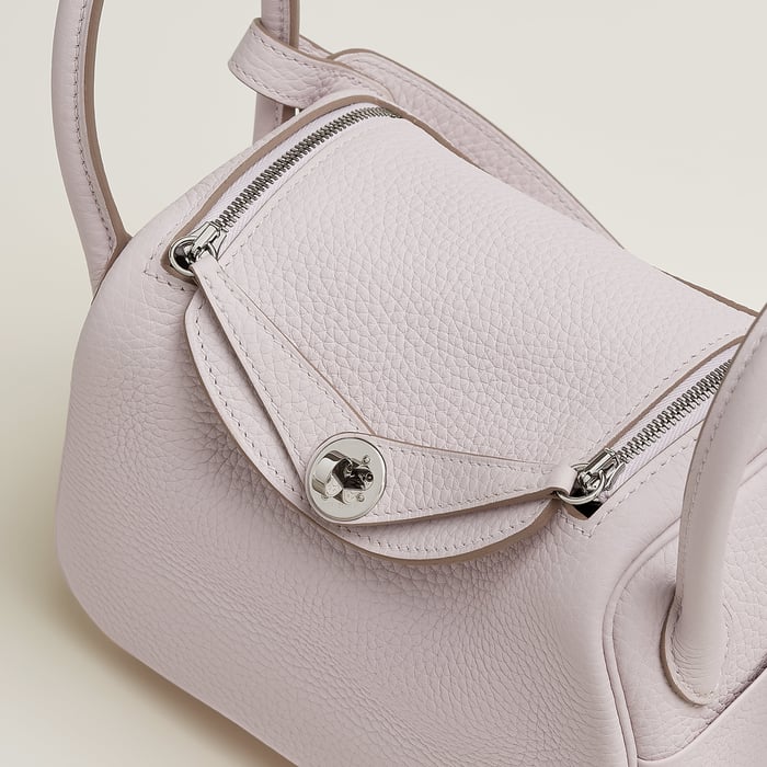 Mauve Pâle Lindy Mini Bag