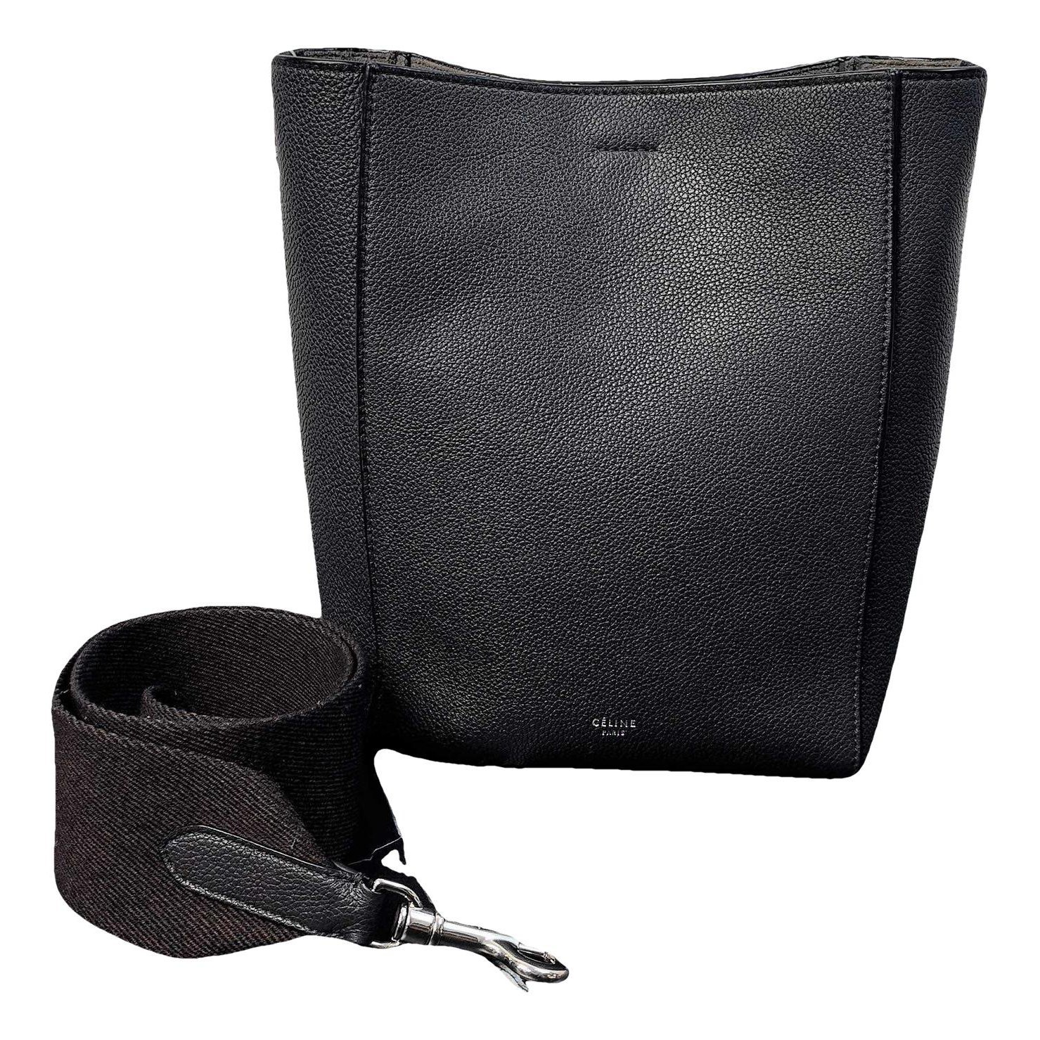 Seau Sangle leather tote