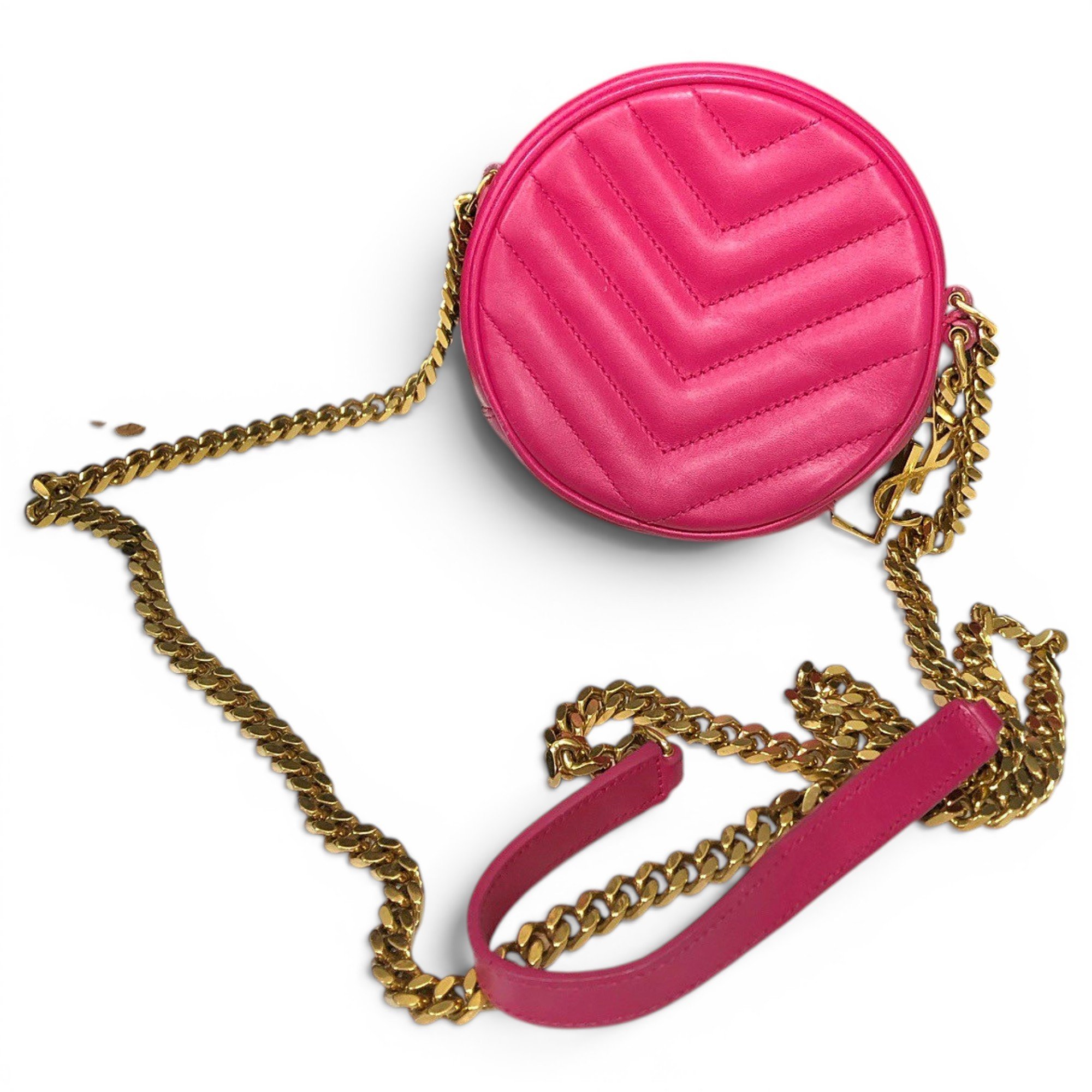 Vinyle leather crossbody bag