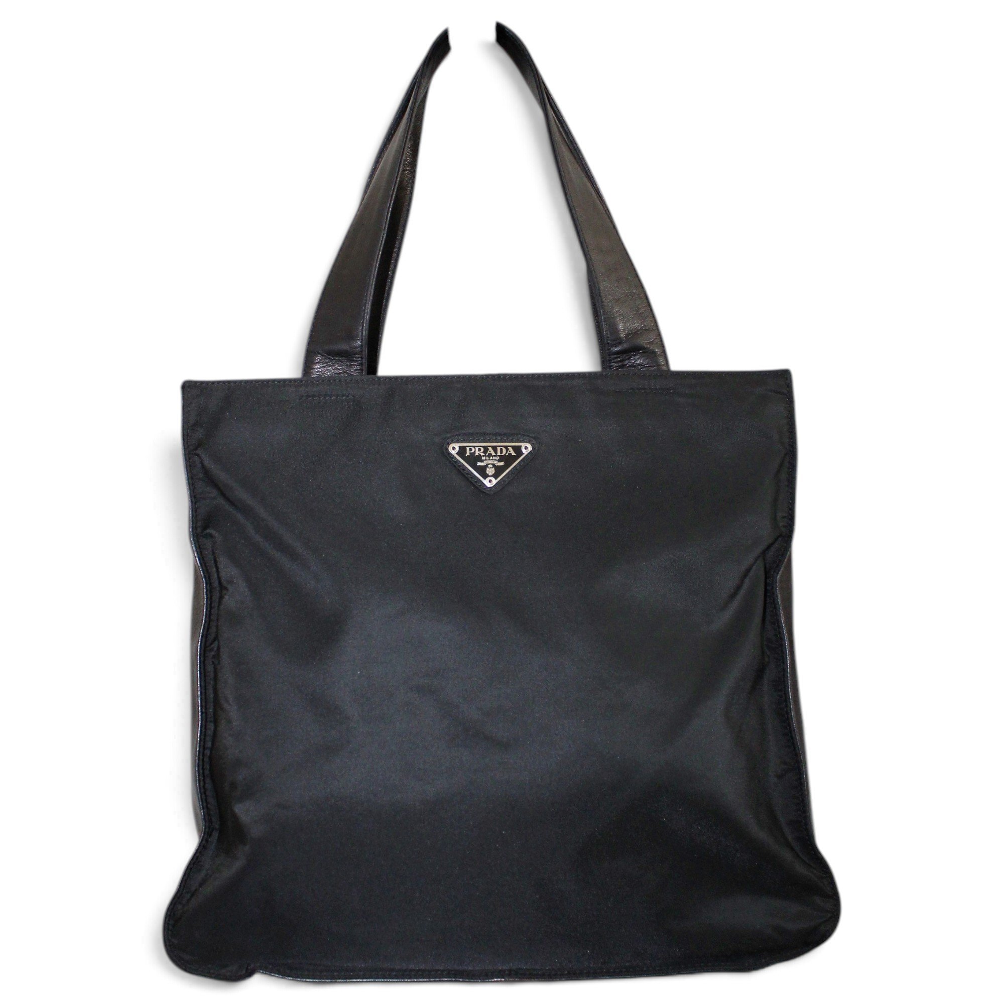 Leather tote