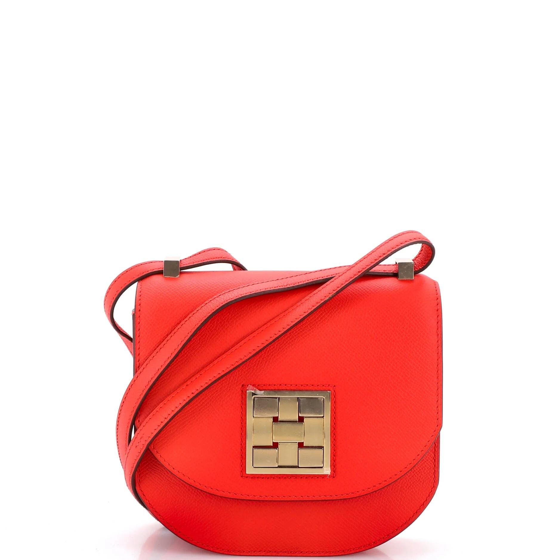 Leather crossbody bag
