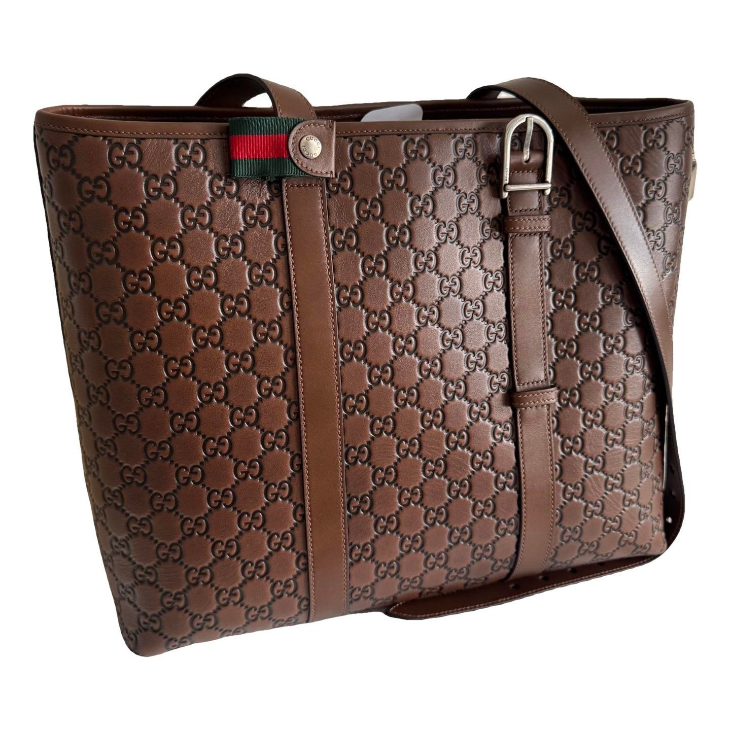 Leather handbag