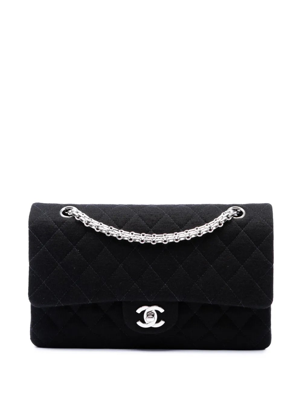 1997-1999 Medium Classic Jersey Bijoux Chain Double Flap shoulder bag