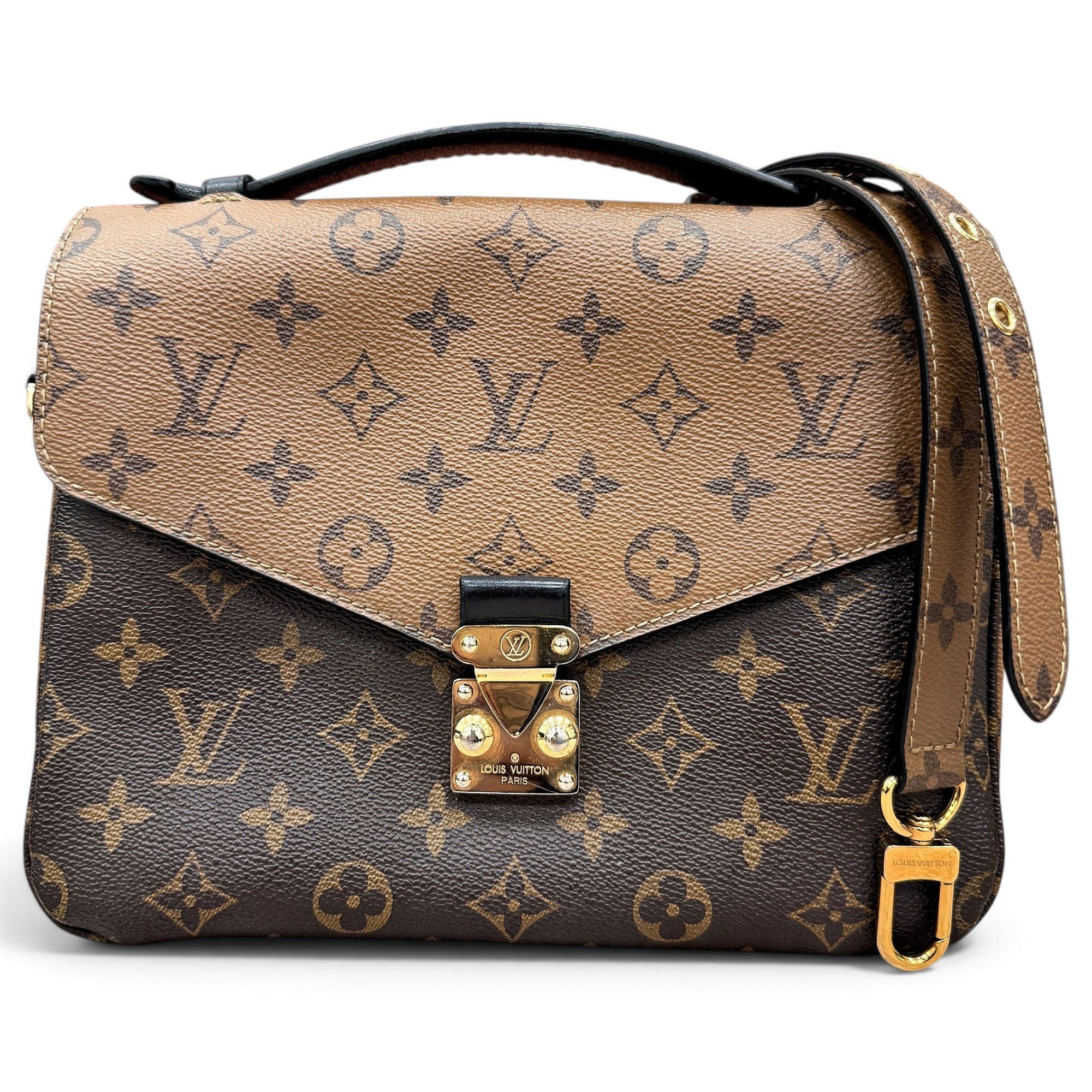 Metis leather handbag