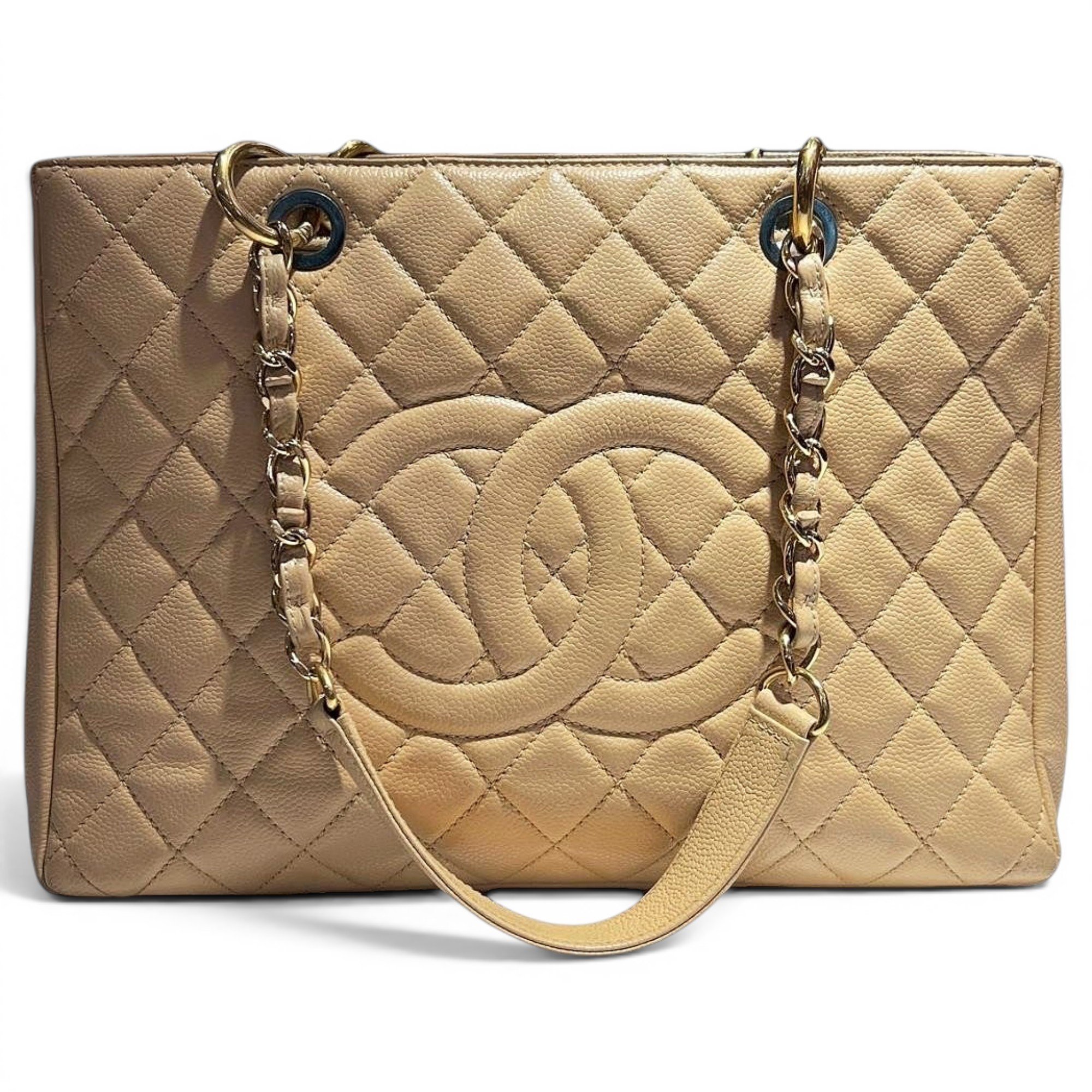 Grand shopping leather handbag