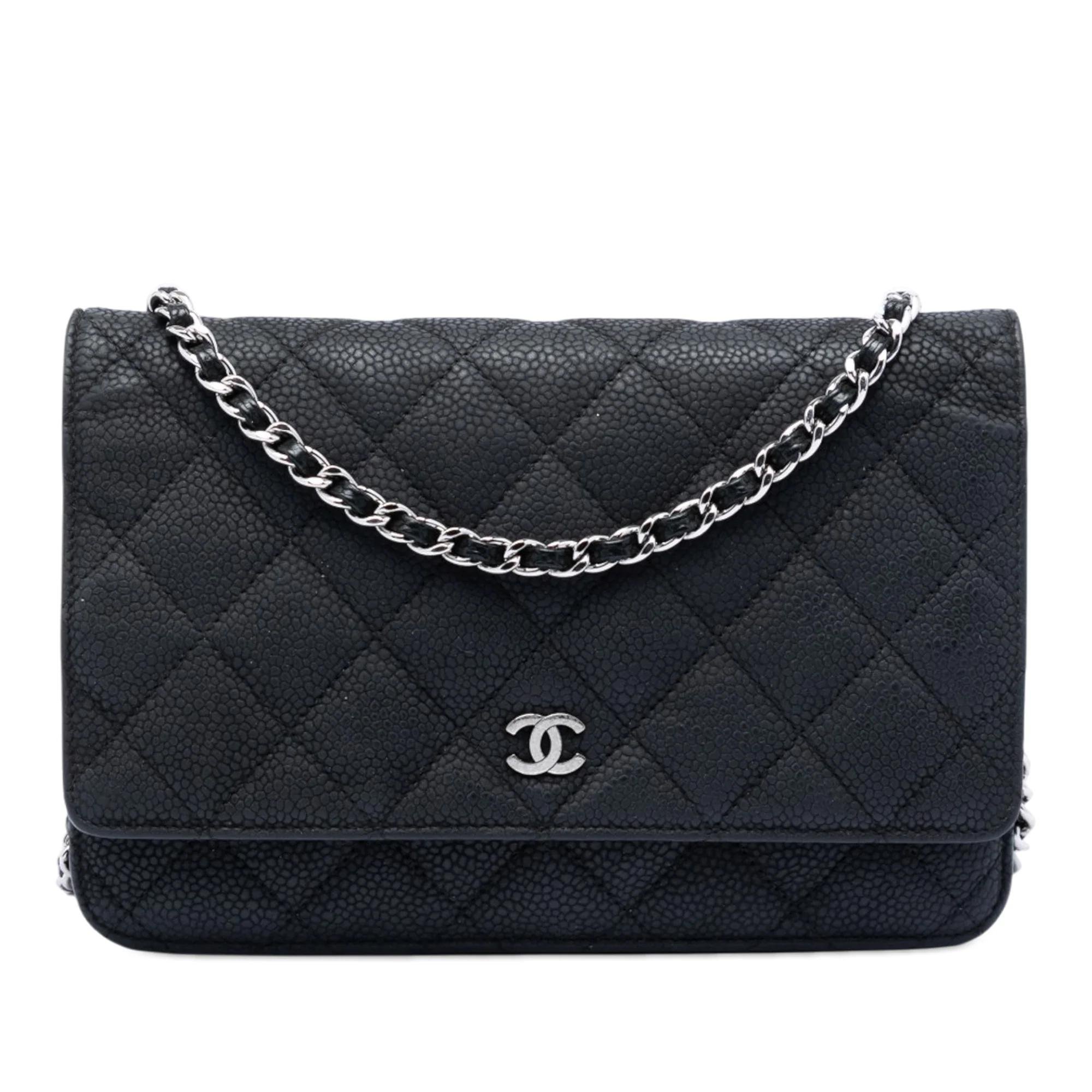 Wallet On Chain Timeless/Classique leather handbag