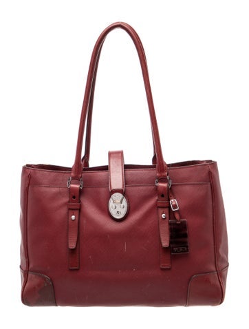 Tumi Leather Tote