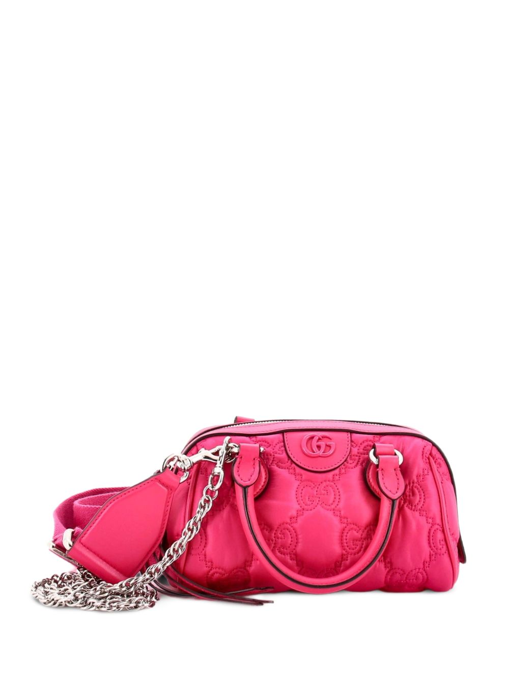 Ophidia Convertible Boston Top Handle Bag GG Matelasse Leather Mini crossbody bag