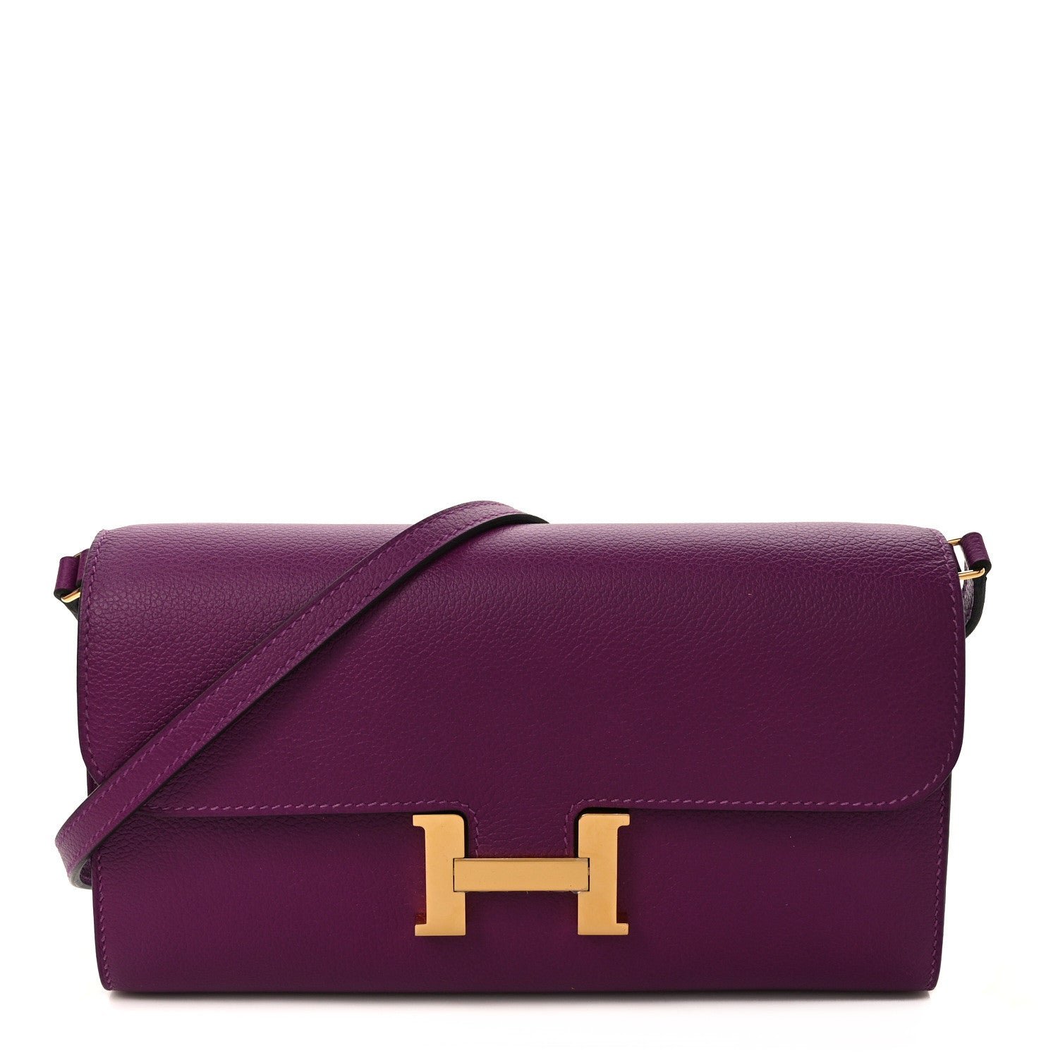 Hermes Evercolor Constance Wallet To Go Anemone