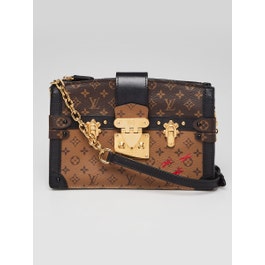 Louis Vuitton Louis Vuitton Monogram Reverse Canvas Trunk Clutch Bag