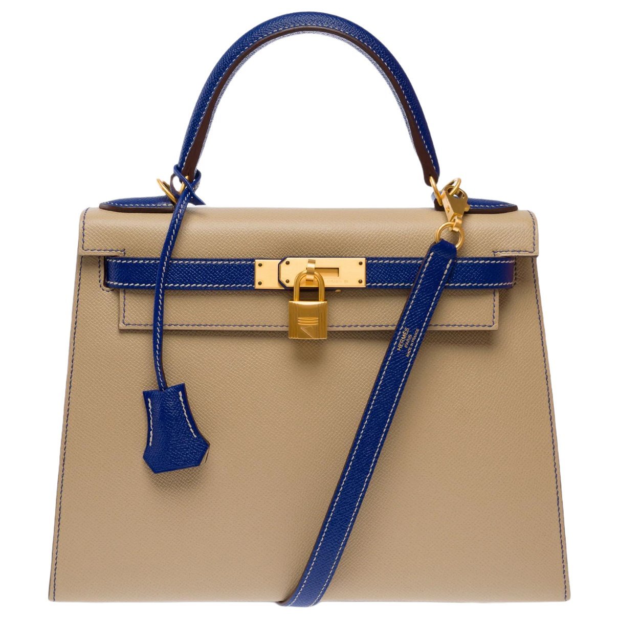 Kelly 28 leather handbag