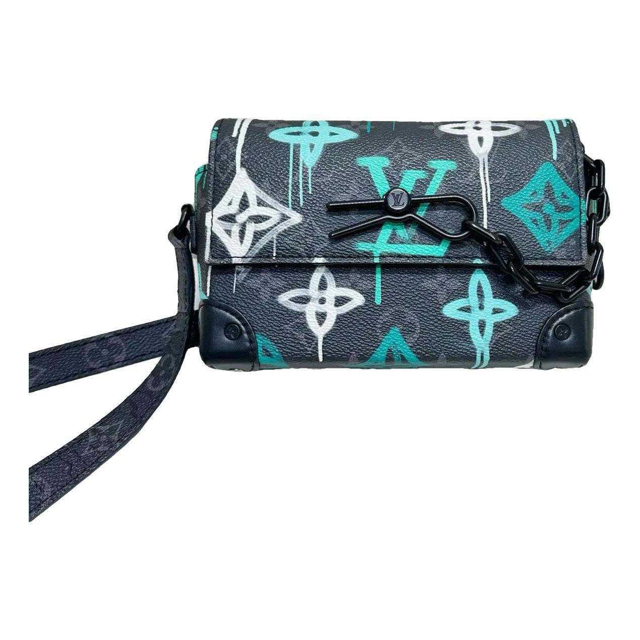 Vinyl crossbody bag