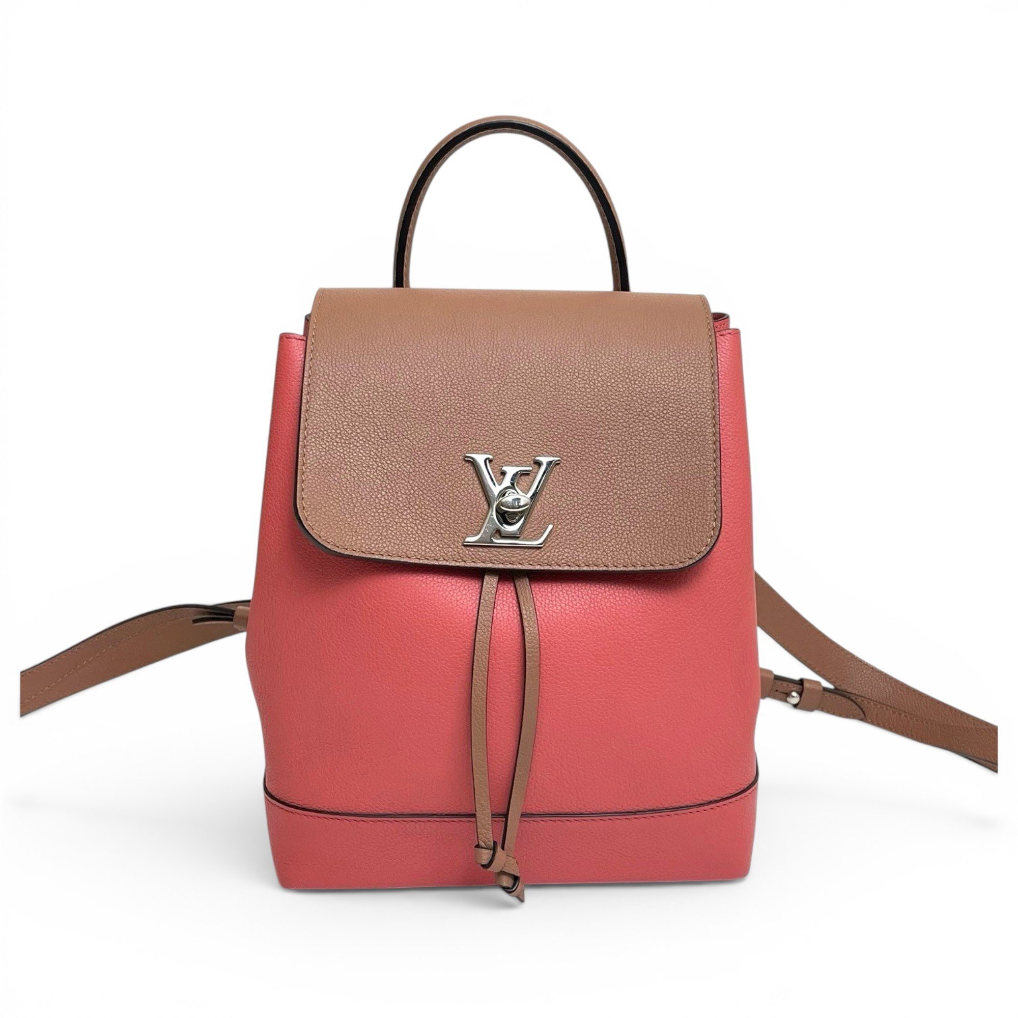Leather backpack