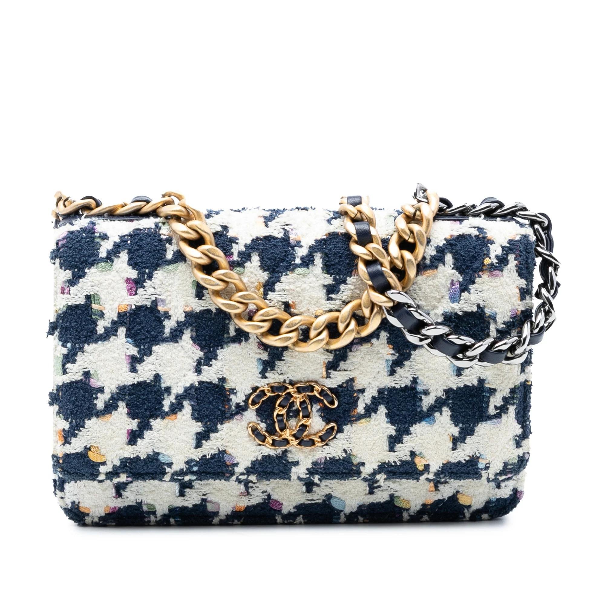 Wallet On Chain tweed satchel