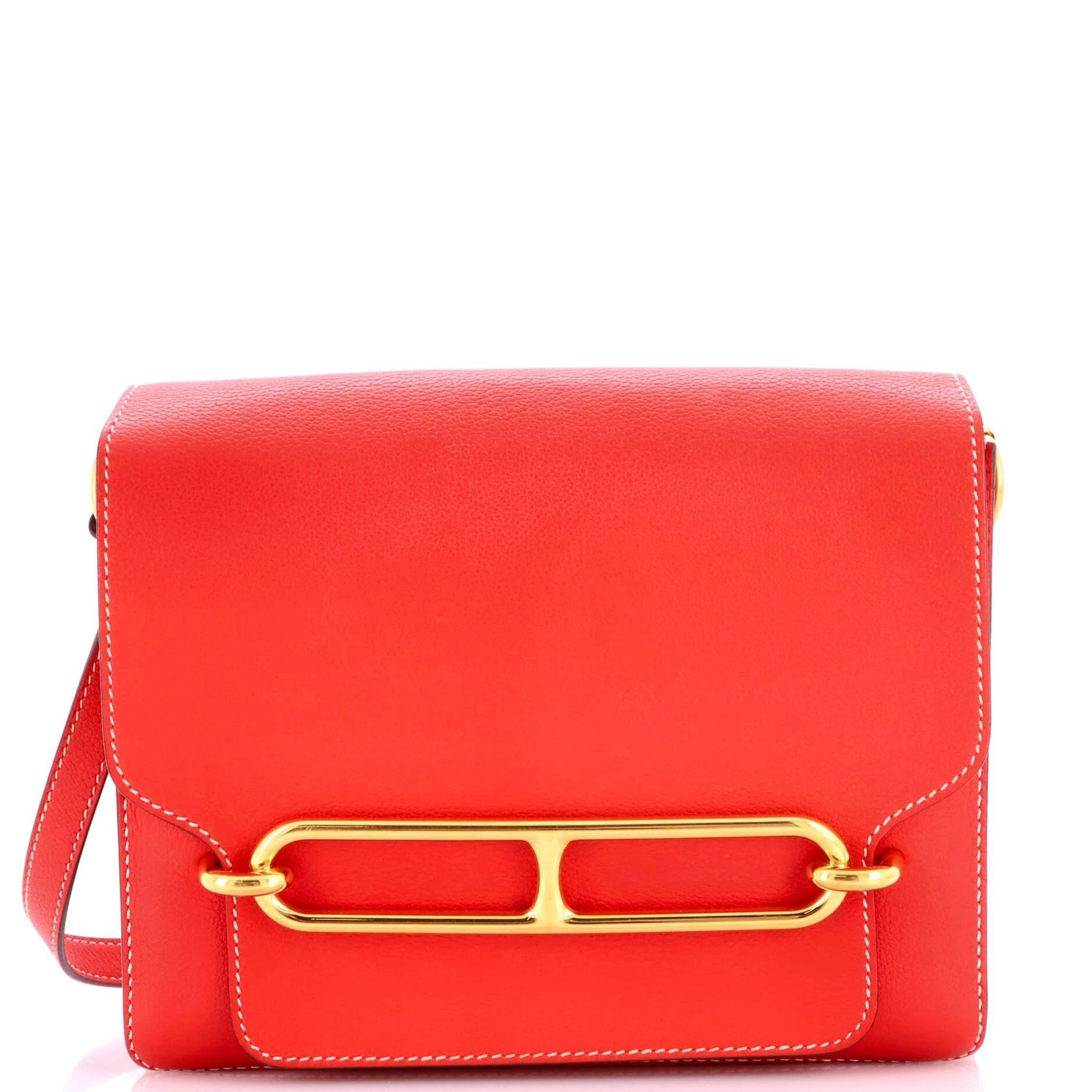 Leather crossbody bag