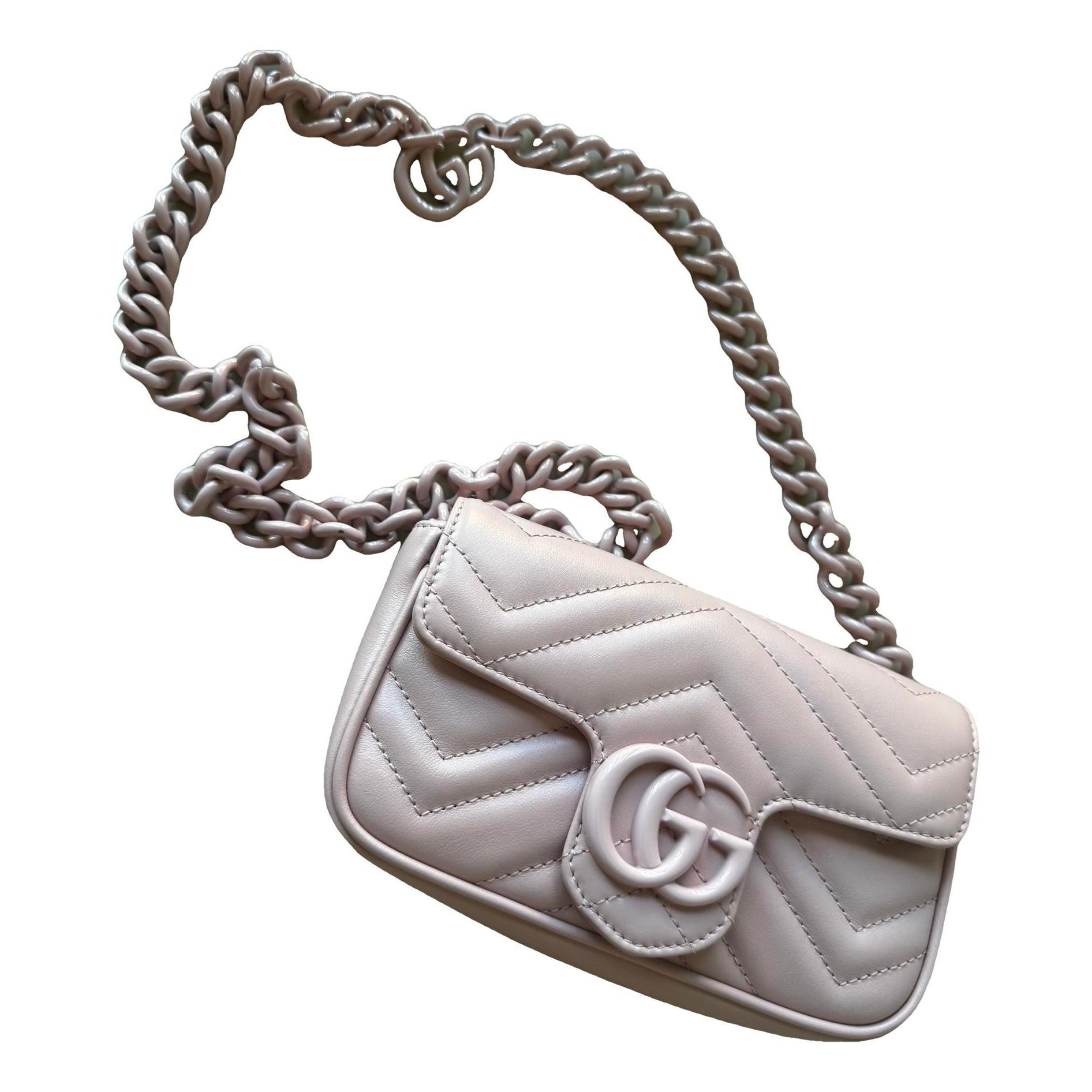 Marmont leather clutch bag