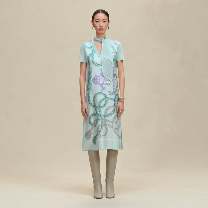 Vert Embrun "Palefroi Remix" Twillaine Long Dress